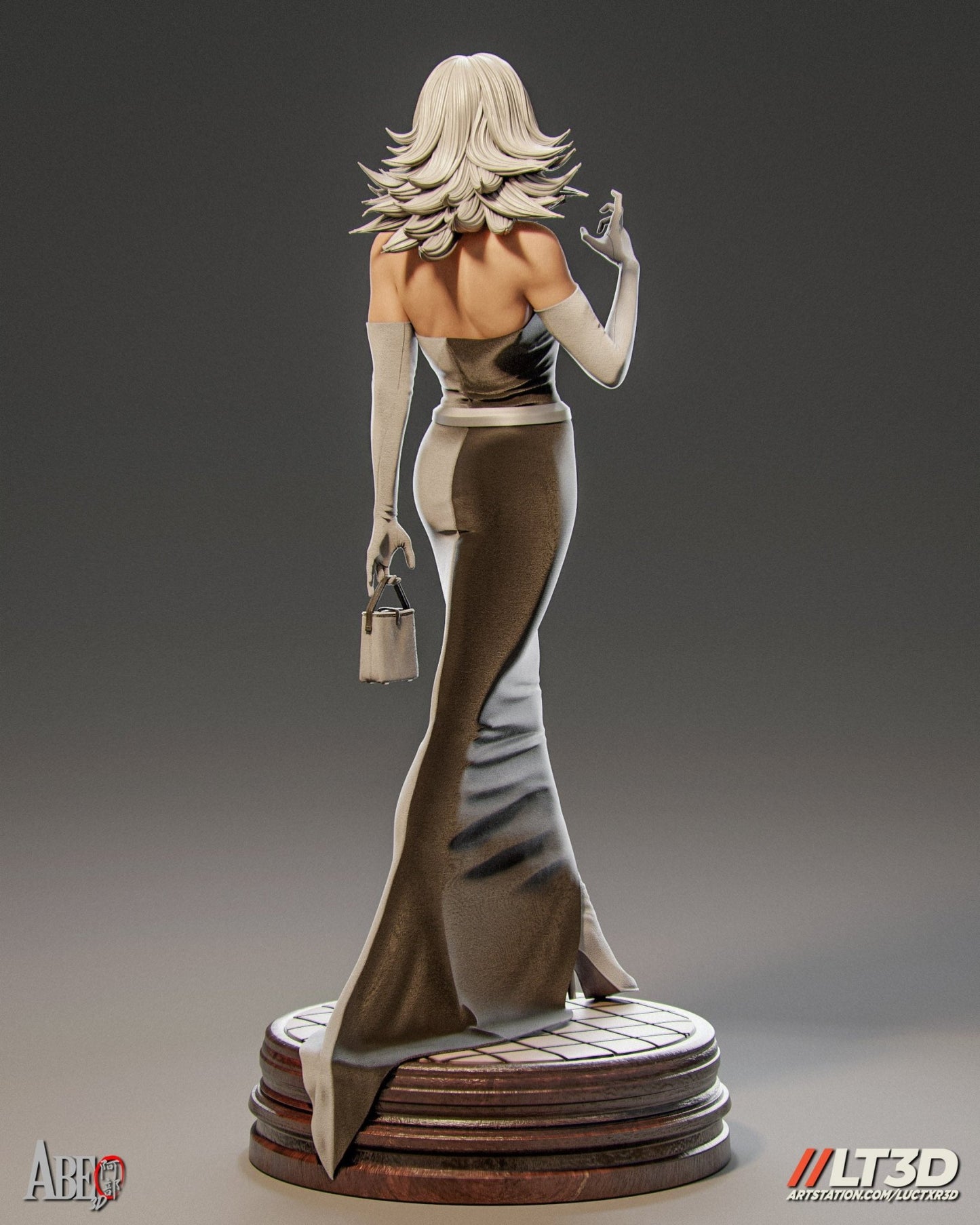 Black Cat Hellfire Gala - Abe3D - Dark Forge Arts
