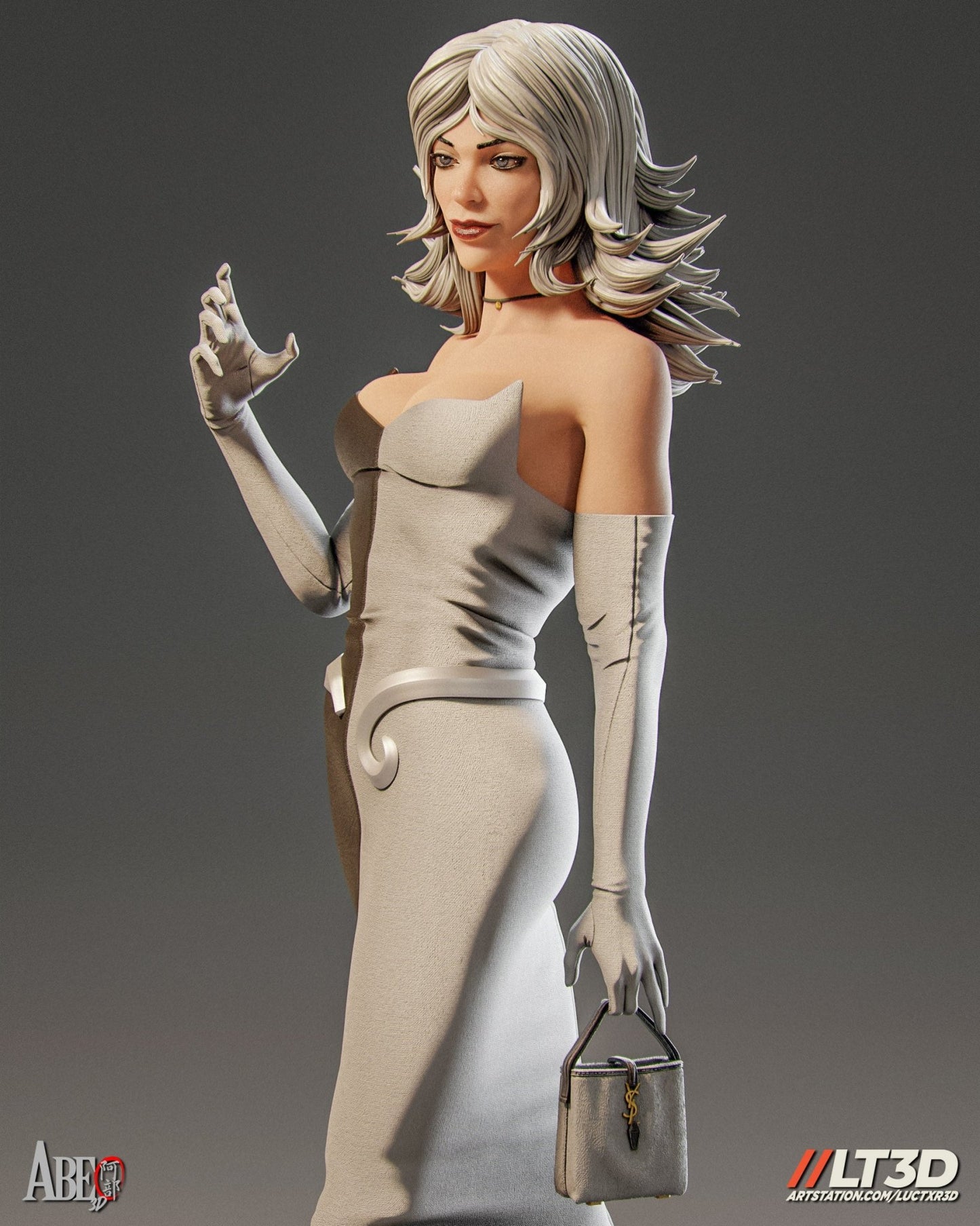 Black Cat Hellfire Gala - Abe3D - Dark Forge Arts