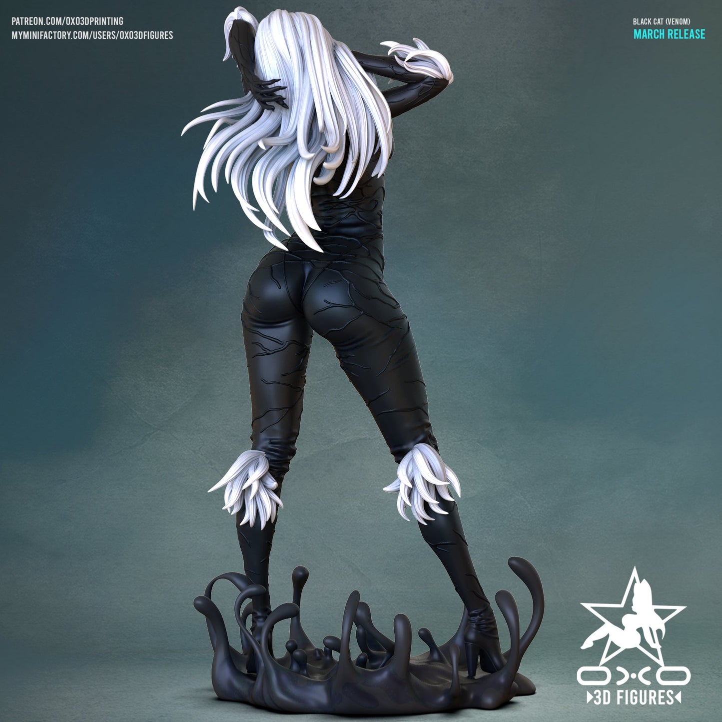 Black Cat - OXO3D - Dark Forge Arts