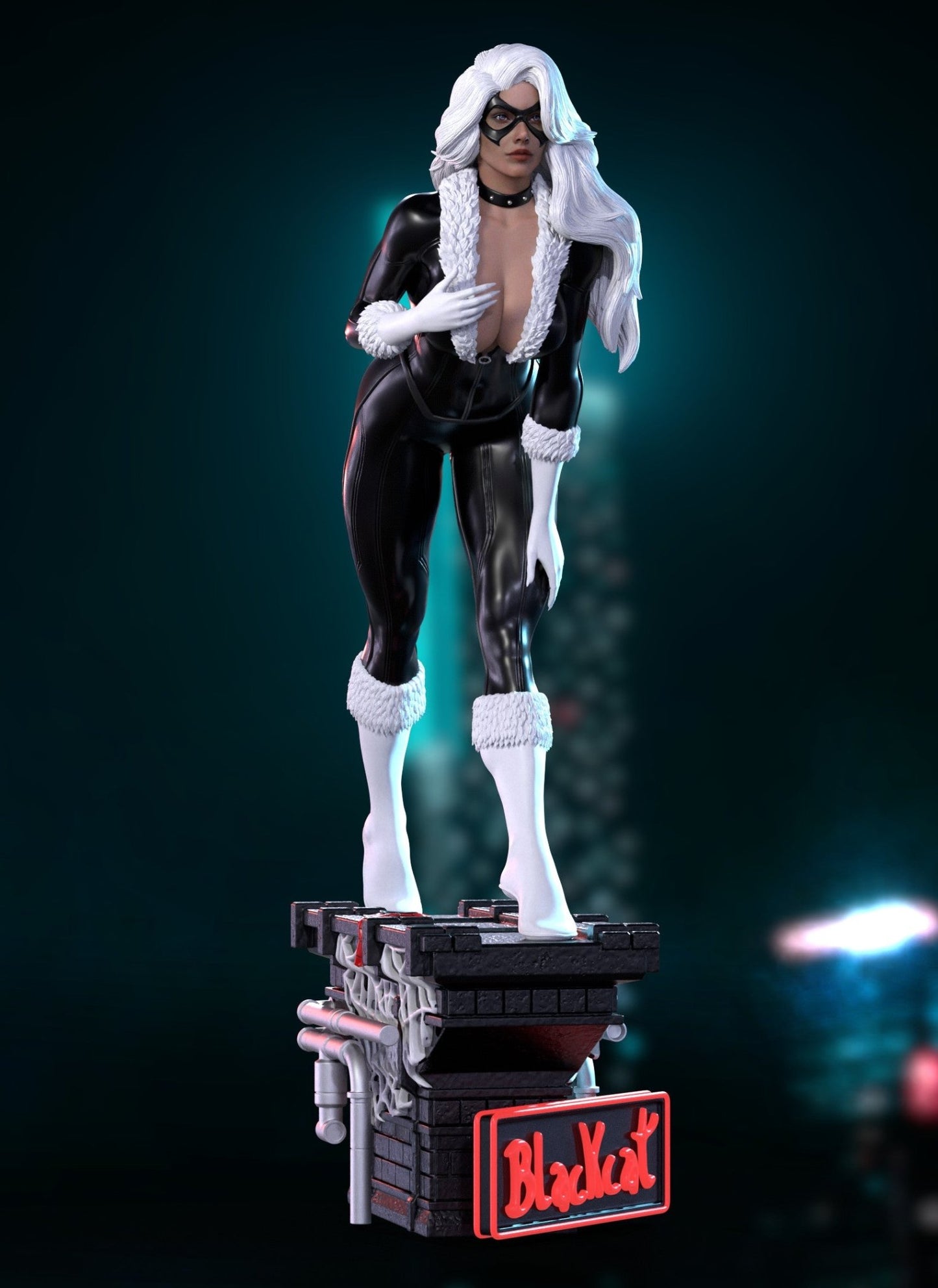 Black Cat v1 - Abe3D - Dark Forge Arts