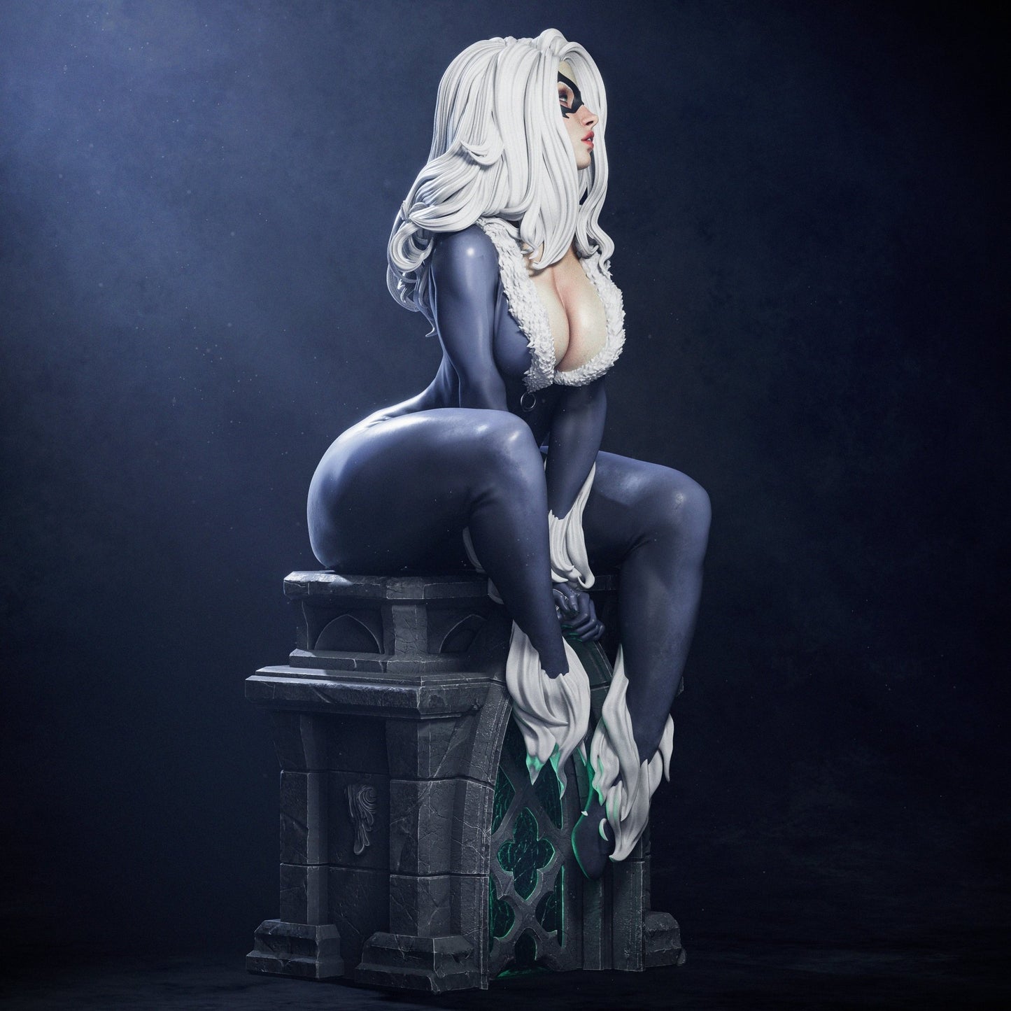 Black Cat v2 - CA 3D Studios - Dark Forge Arts