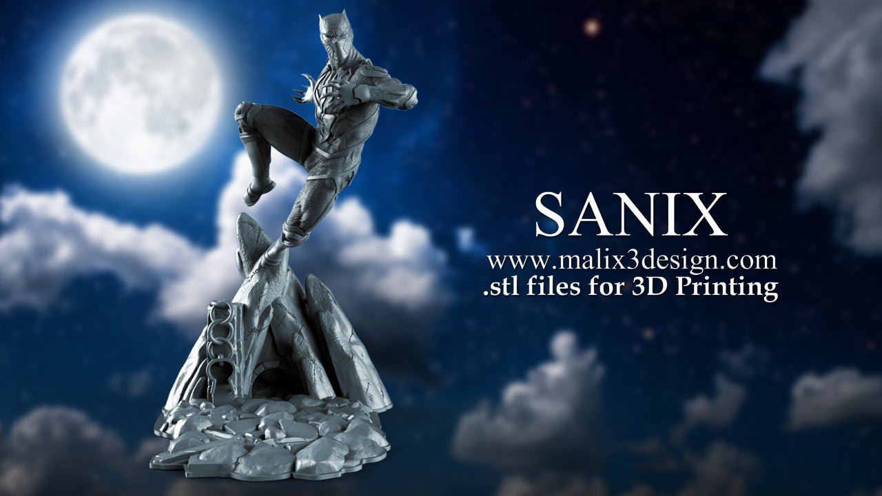 Black Panther - Sanix3D - Dark Forge Arts