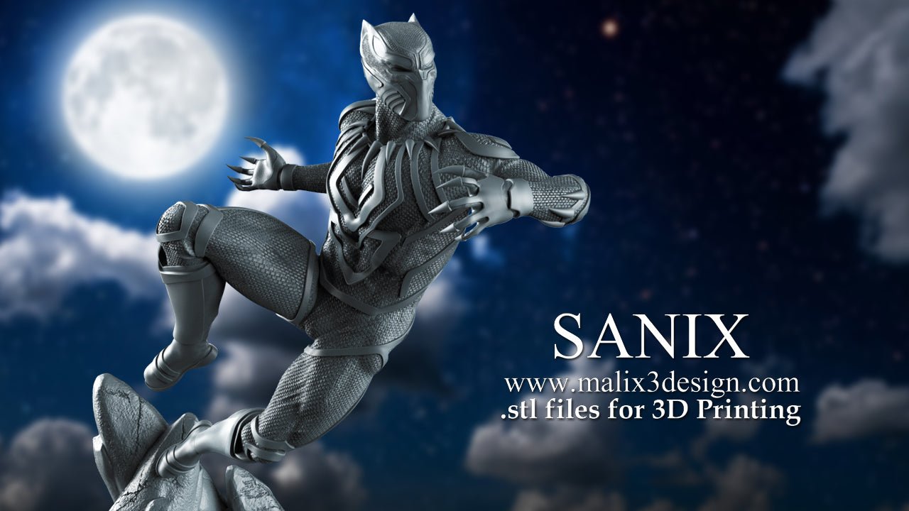 Black Panther - Sanix3D - Dark Forge Arts