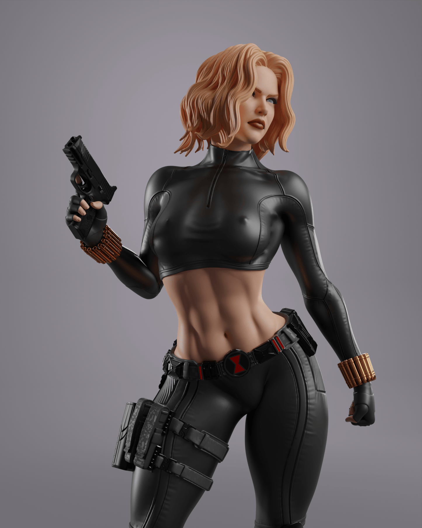 Black Widow - Abe3D - Dark Forge Arts