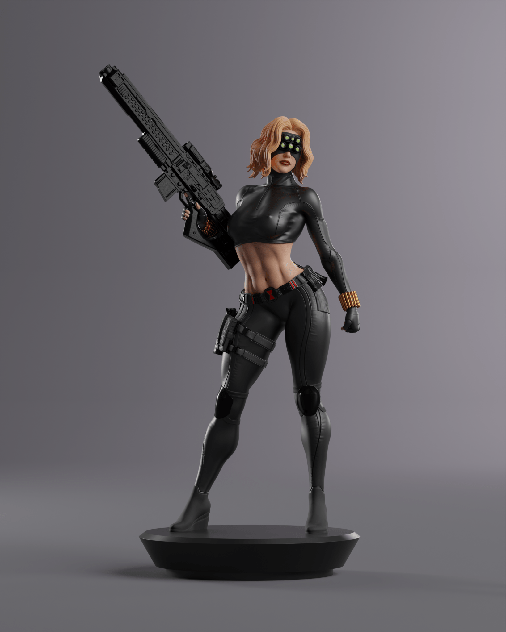 Black Widow - Abe3D - Dark Forge Arts