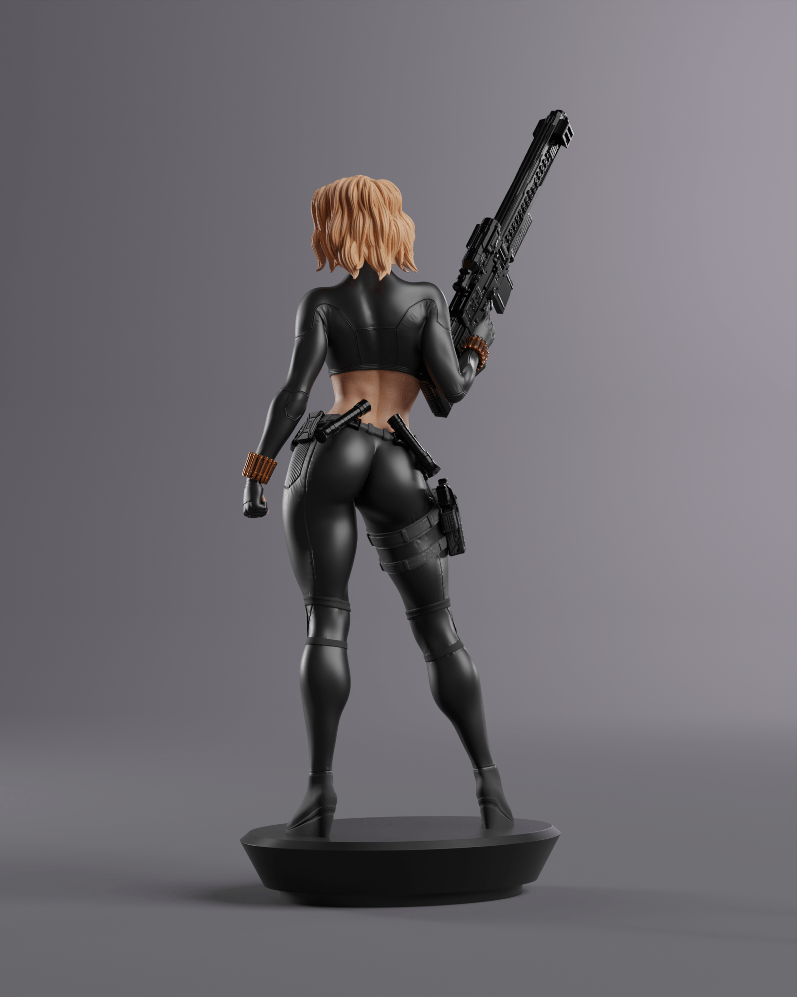 Black Widow - Abe3D - Dark Forge Arts