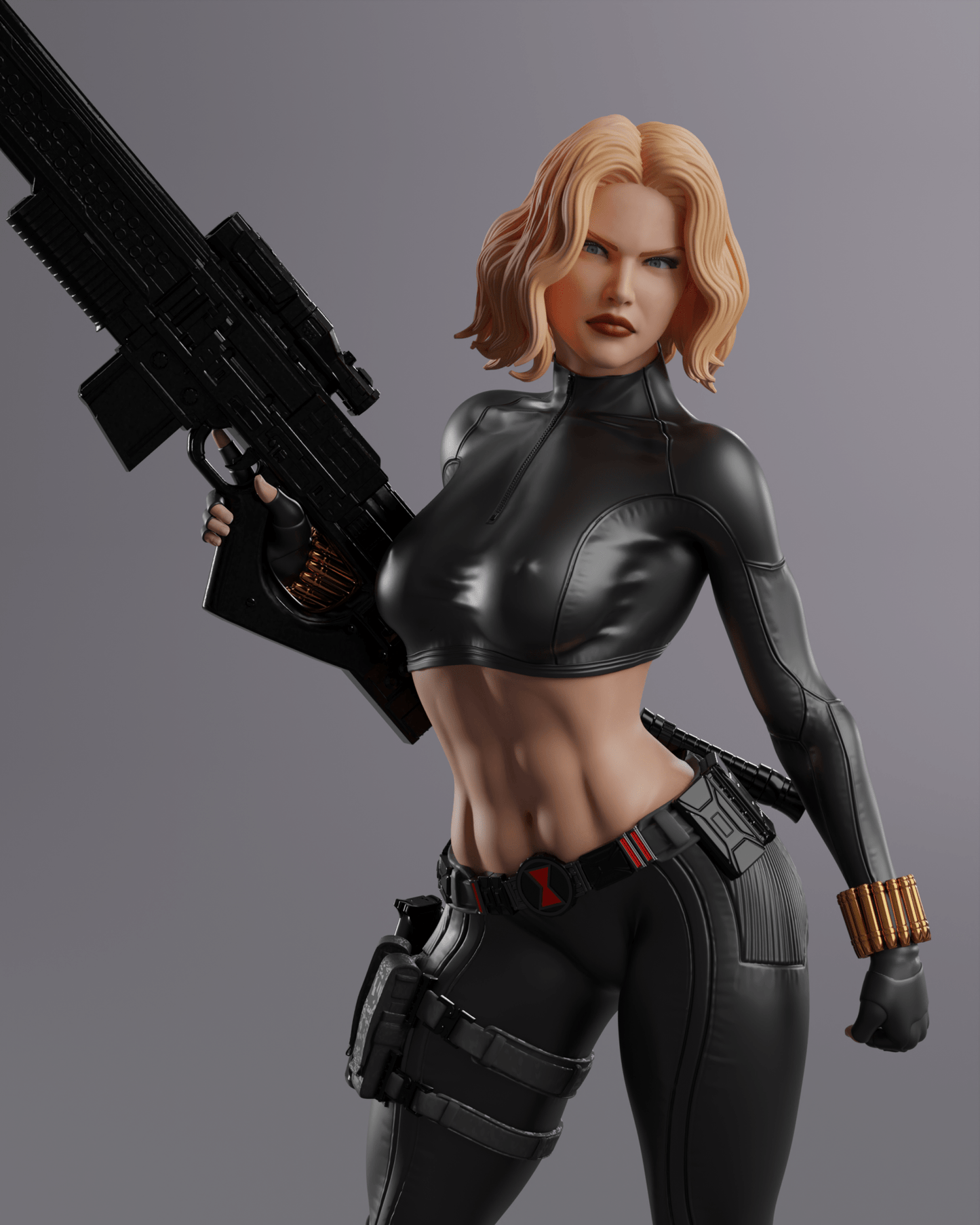 Black Widow - Abe3D - Dark Forge Arts