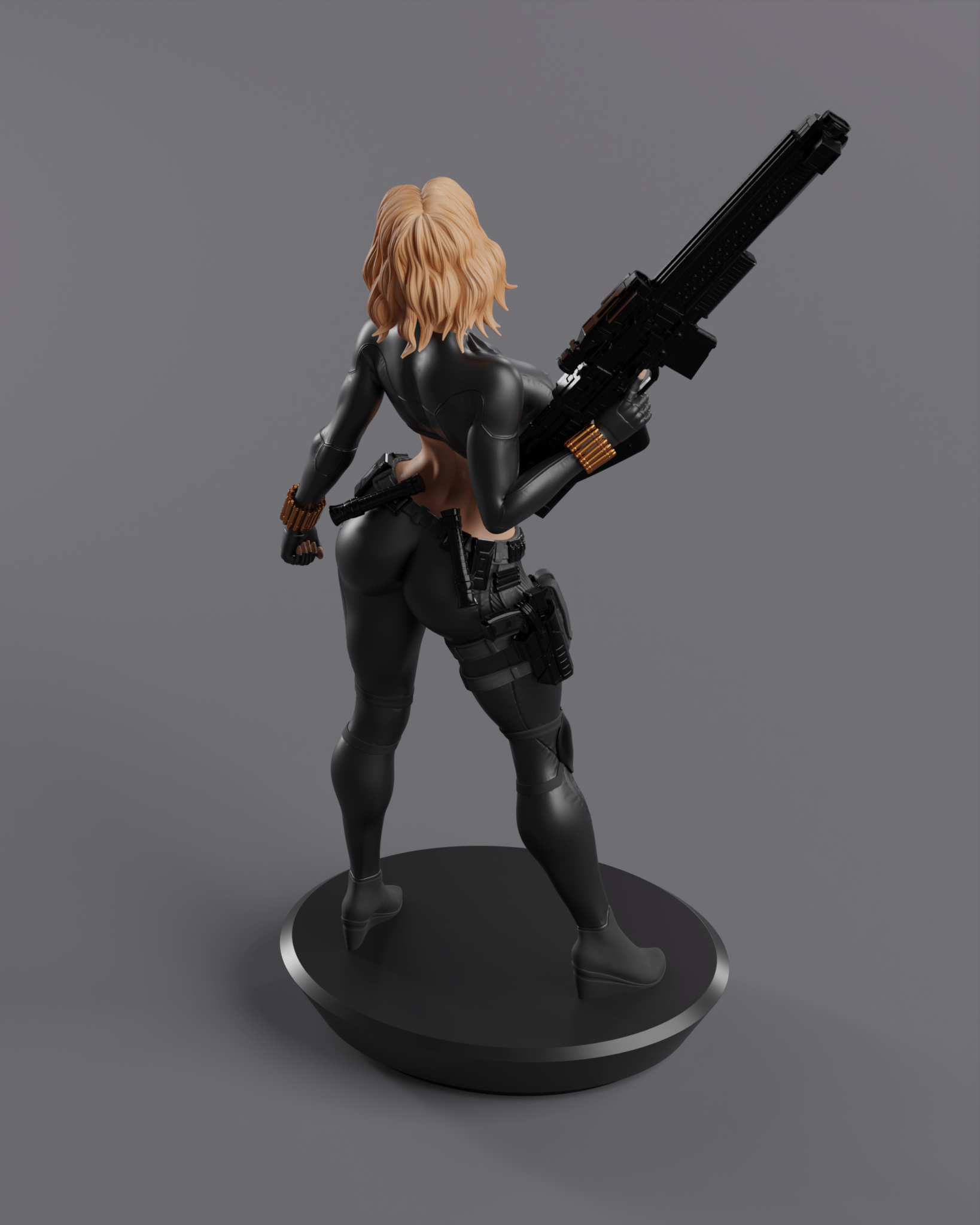 Black Widow - Abe3D - Dark Forge Arts