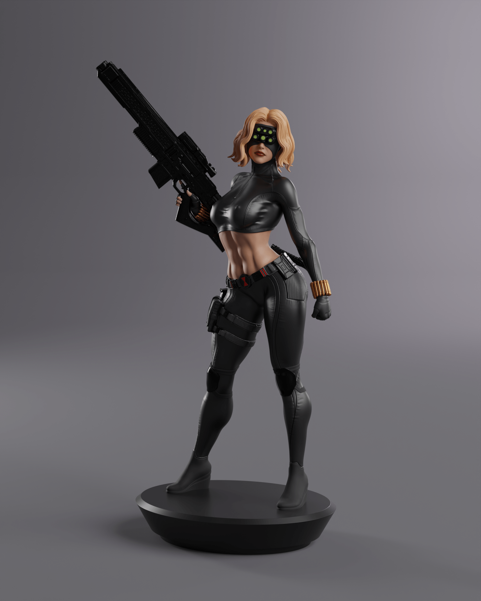 Black Widow - Abe3D - Dark Forge Arts