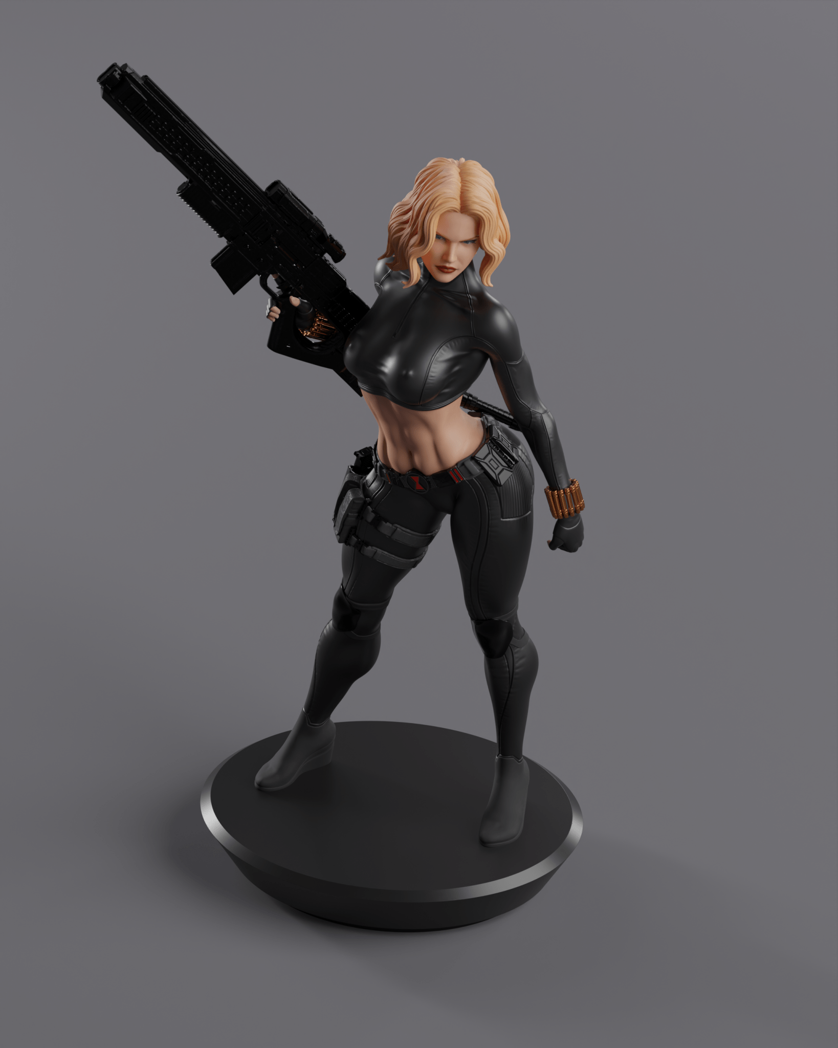 Black Widow - Abe3D - Dark Forge Arts