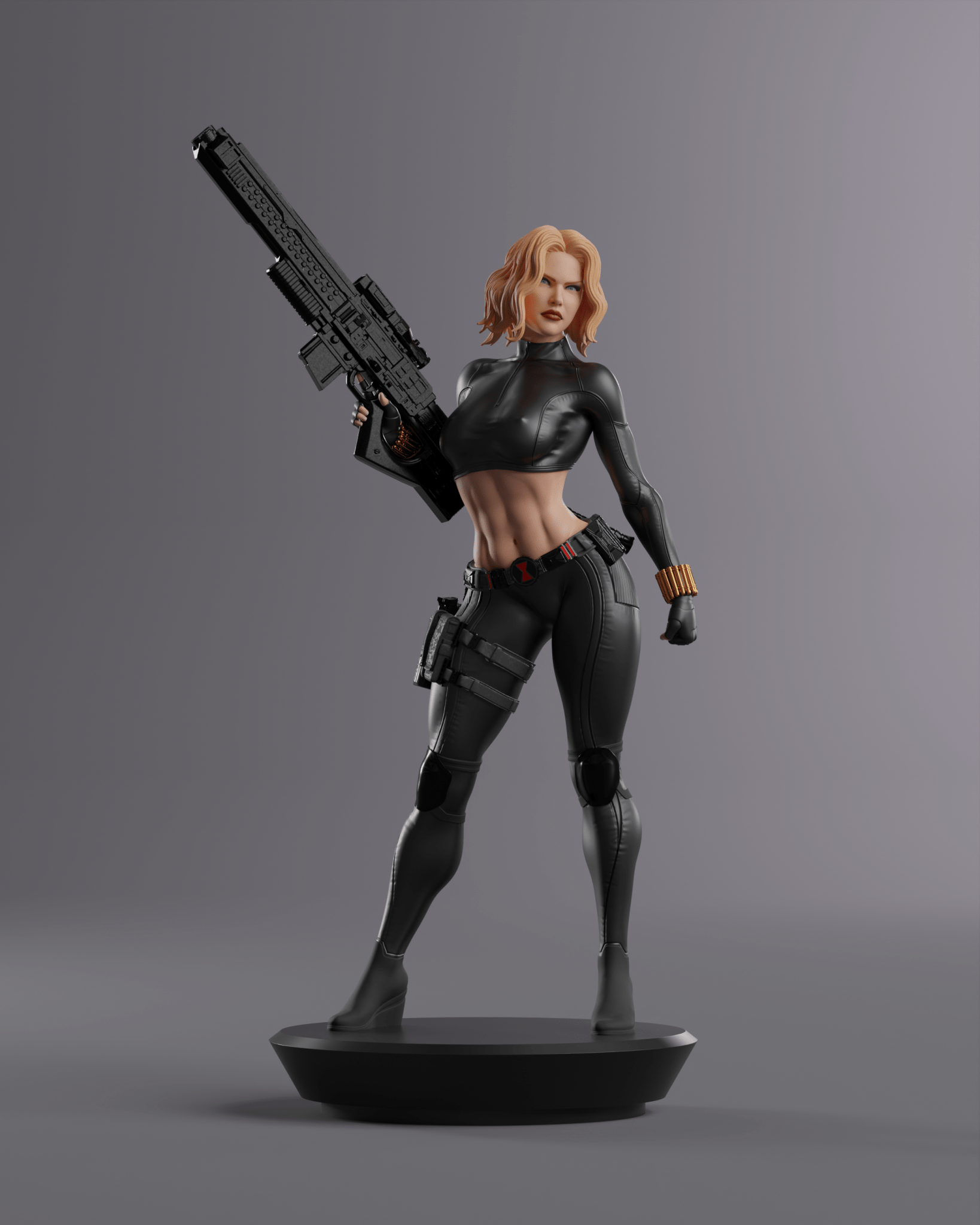 Black Widow - Abe3D - Dark Forge Arts