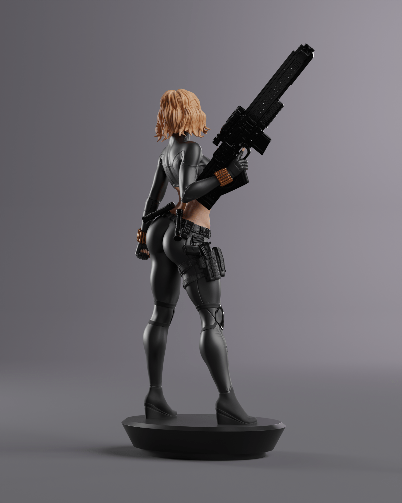 Black Widow - Abe3D - Dark Forge Arts