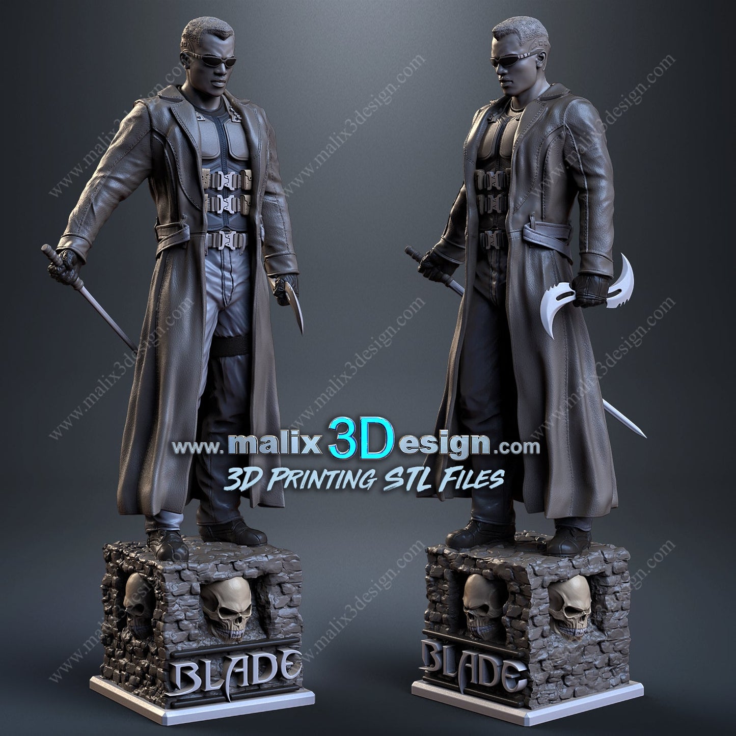 Blade - Sanix3D - Dark Forge Arts