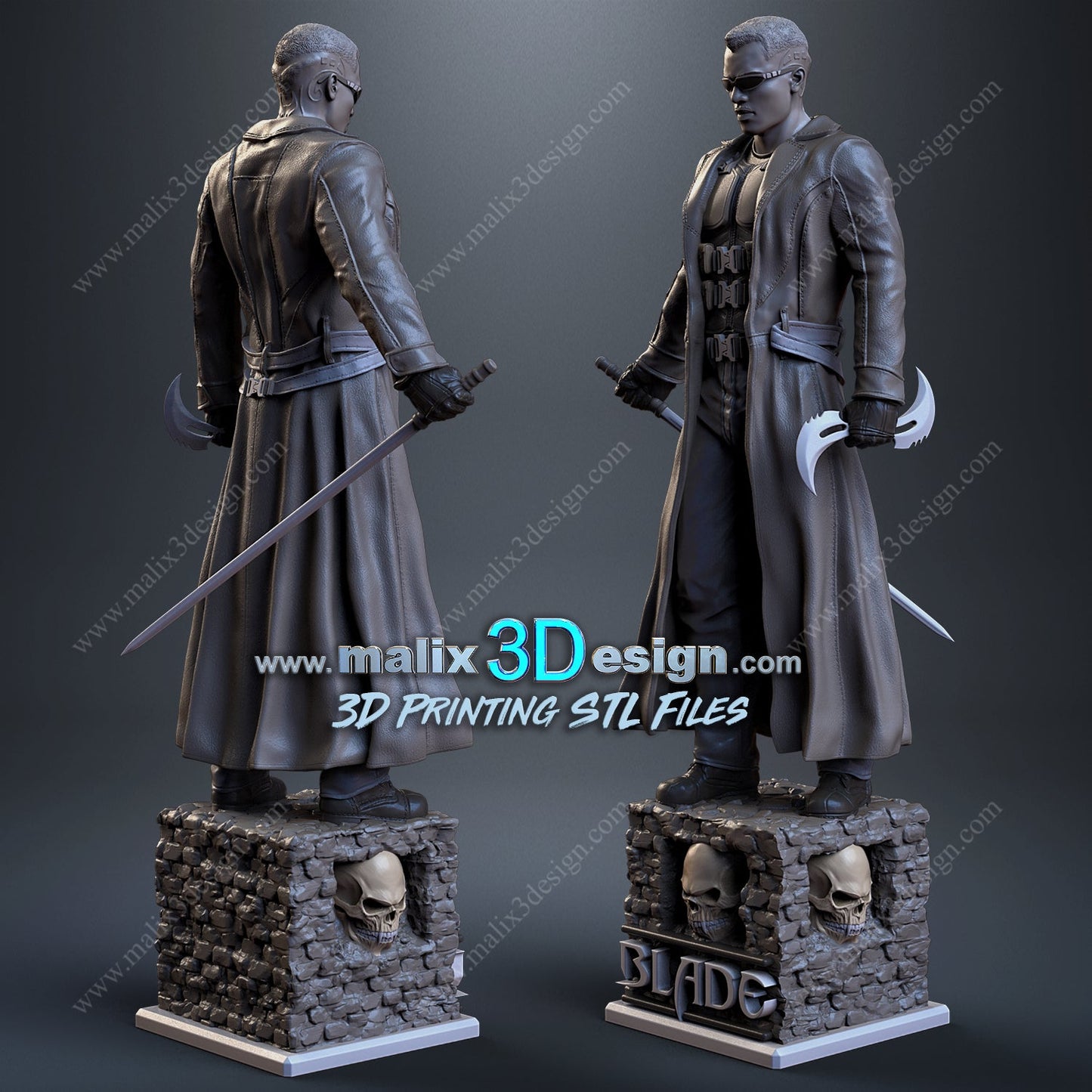 Blade - Sanix3D - Dark Forge Arts