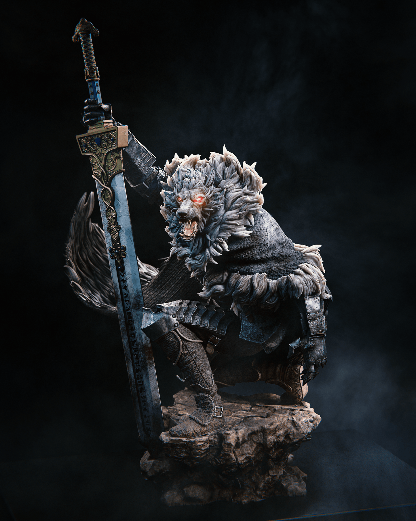 Blaidd - CA 3D Studios - Dark Forge Arts