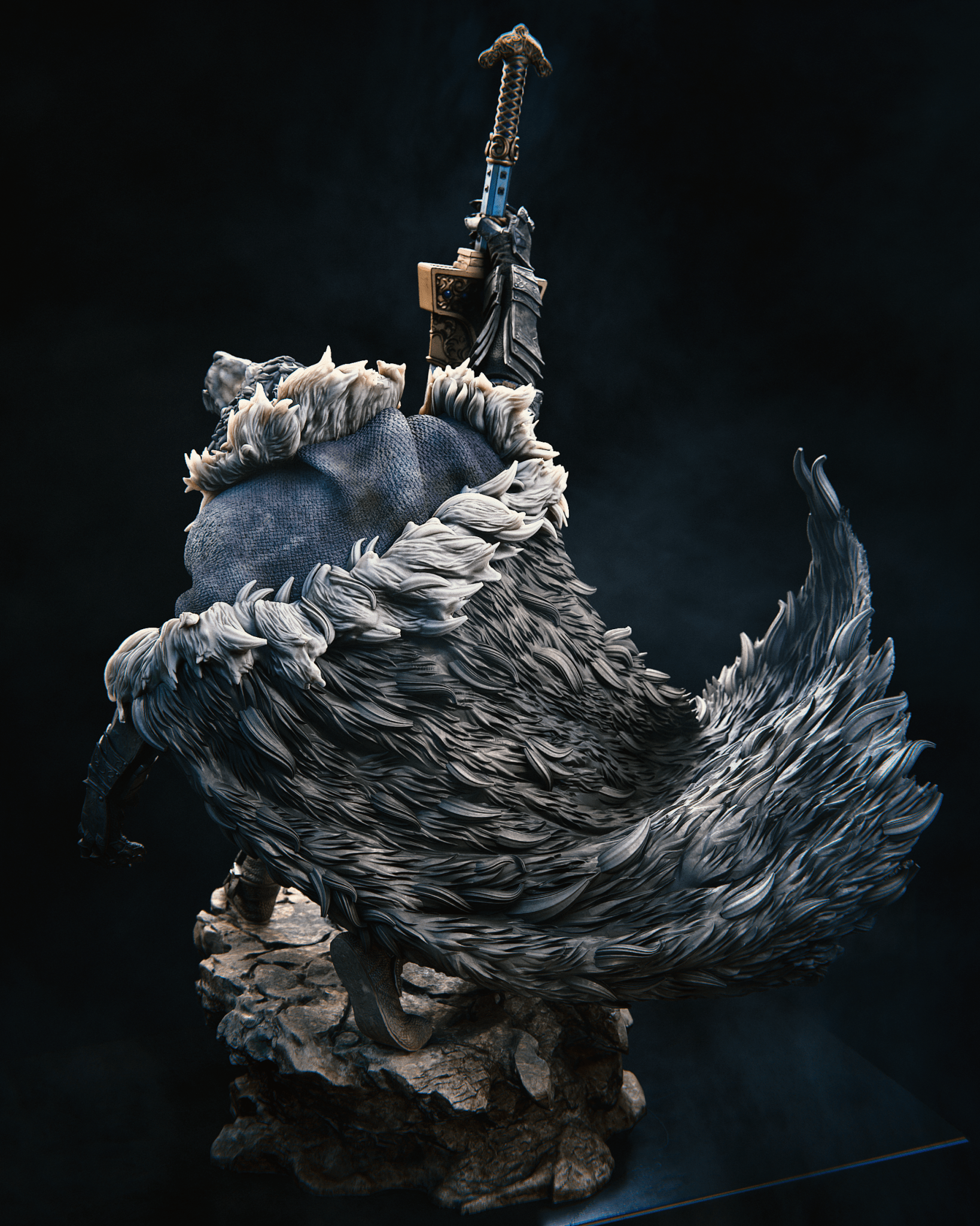 Blaidd - CA 3D Studios - Dark Forge Arts