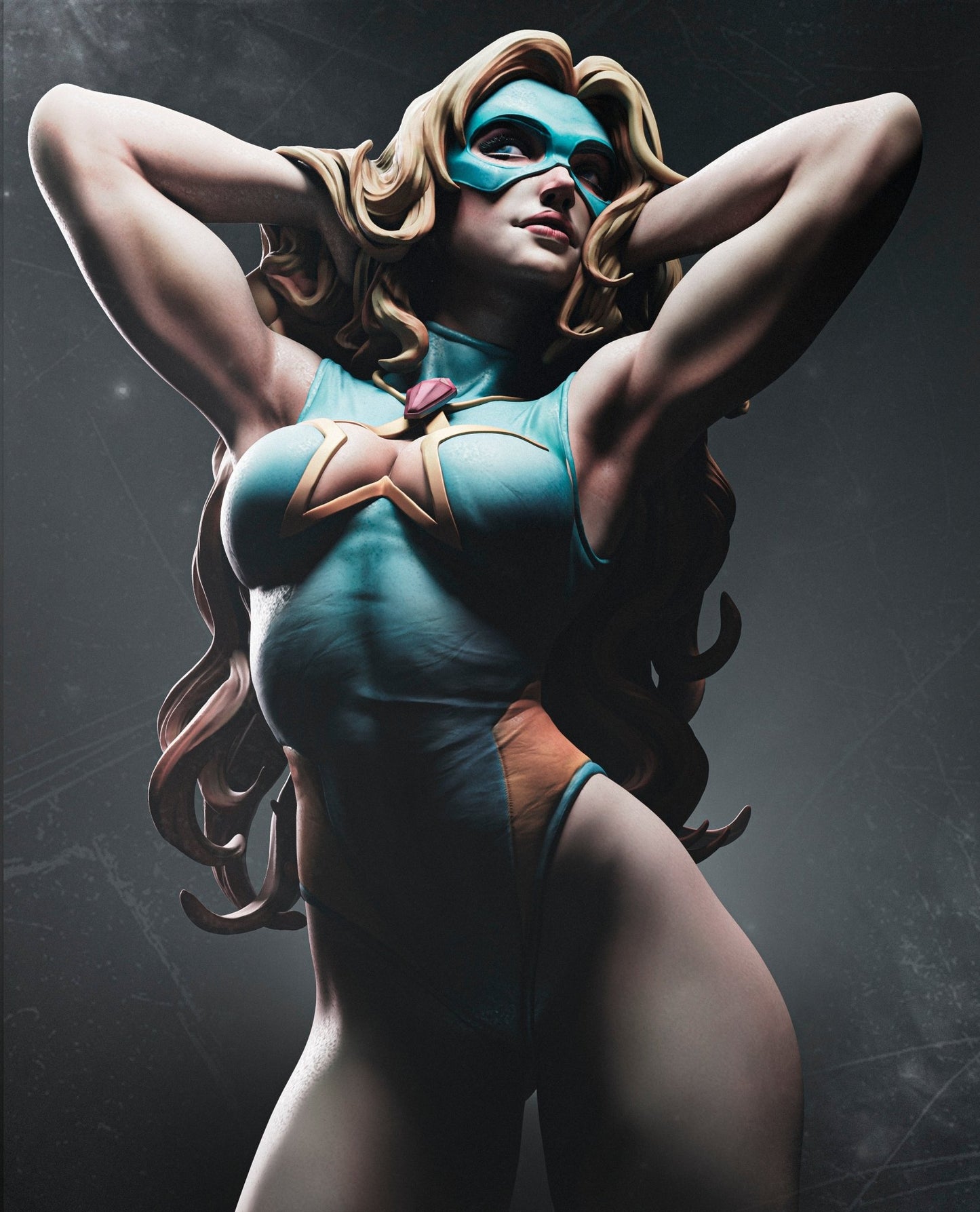 Blonde Blazer - CA 3D Studios - Dark Forge Arts