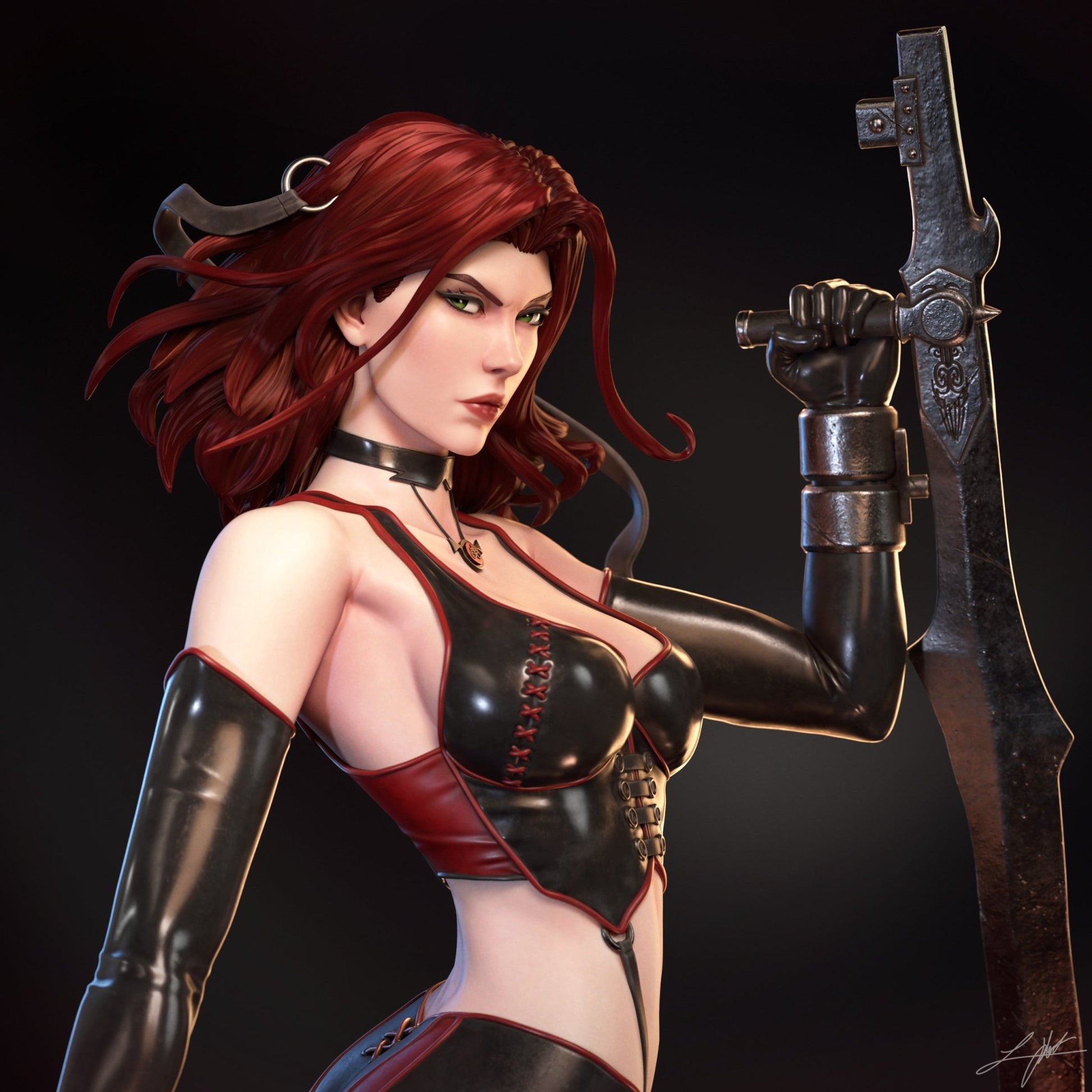 BloodRayne - Abe3D - Dark Forge Arts