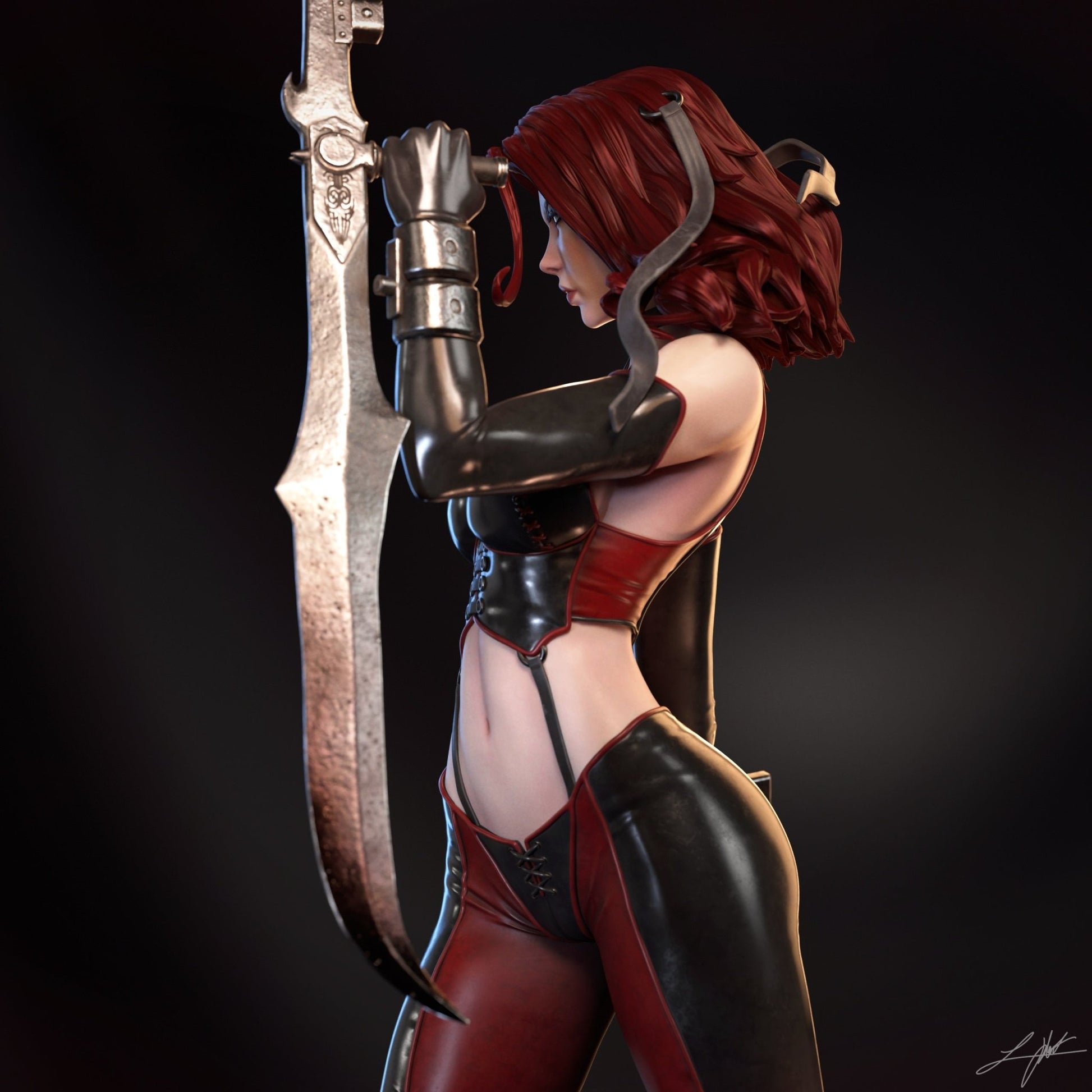 BloodRayne - Abe3D - Dark Forge Arts