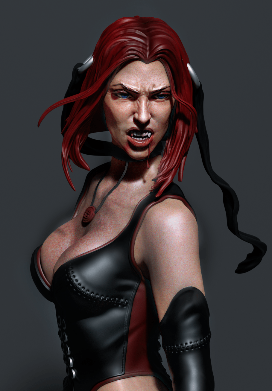 BloodRayne - CA 3D Studios - Dark Forge Arts