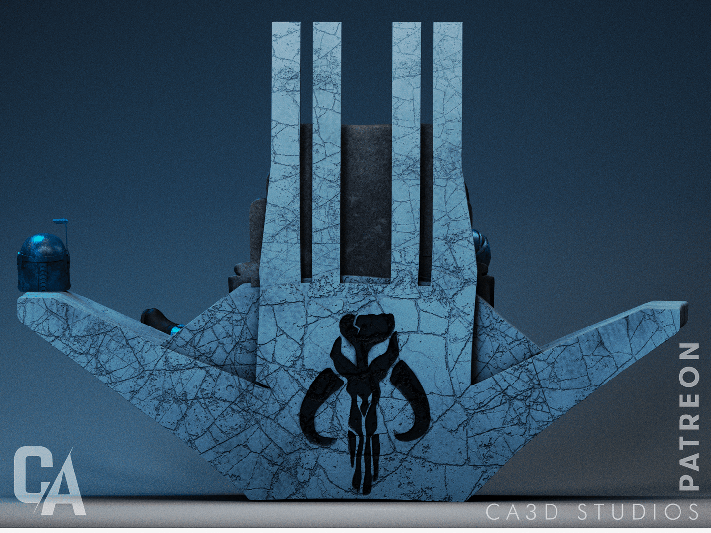 Bo Katan - CA 3D Studios - Dark Forge Arts