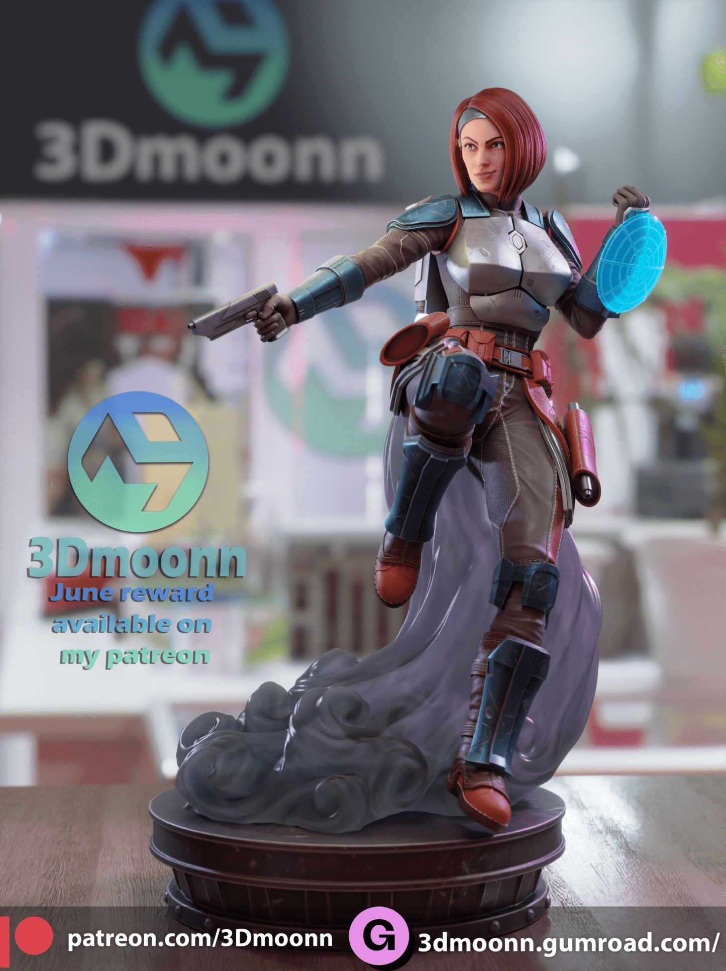 Bo Katan Kryze - 3DMoonn - Dark Forge Arts