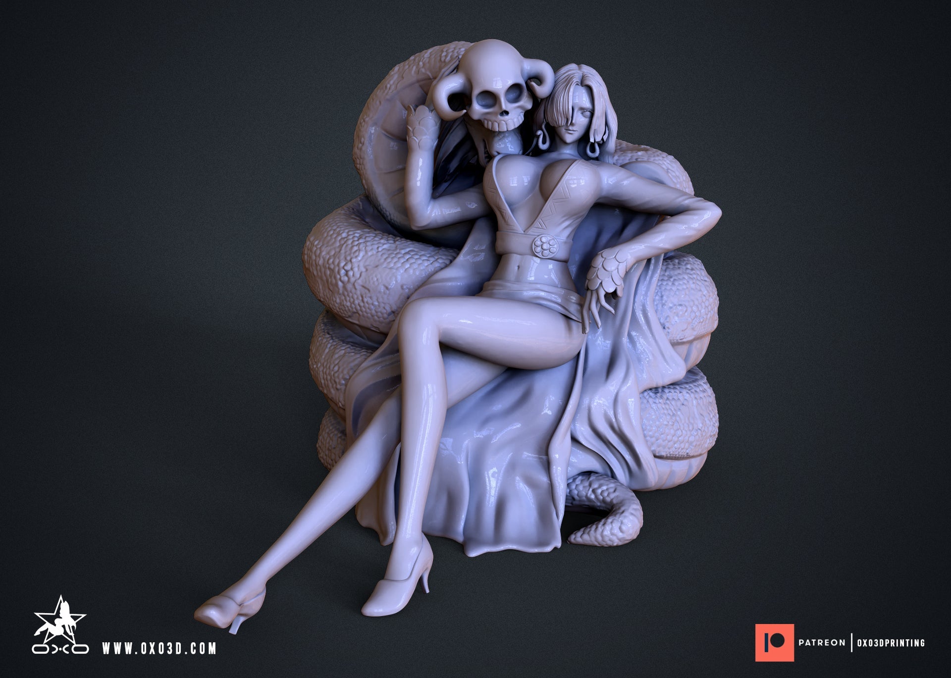 Boa Hancock - OXO3D - Dark Forge Arts