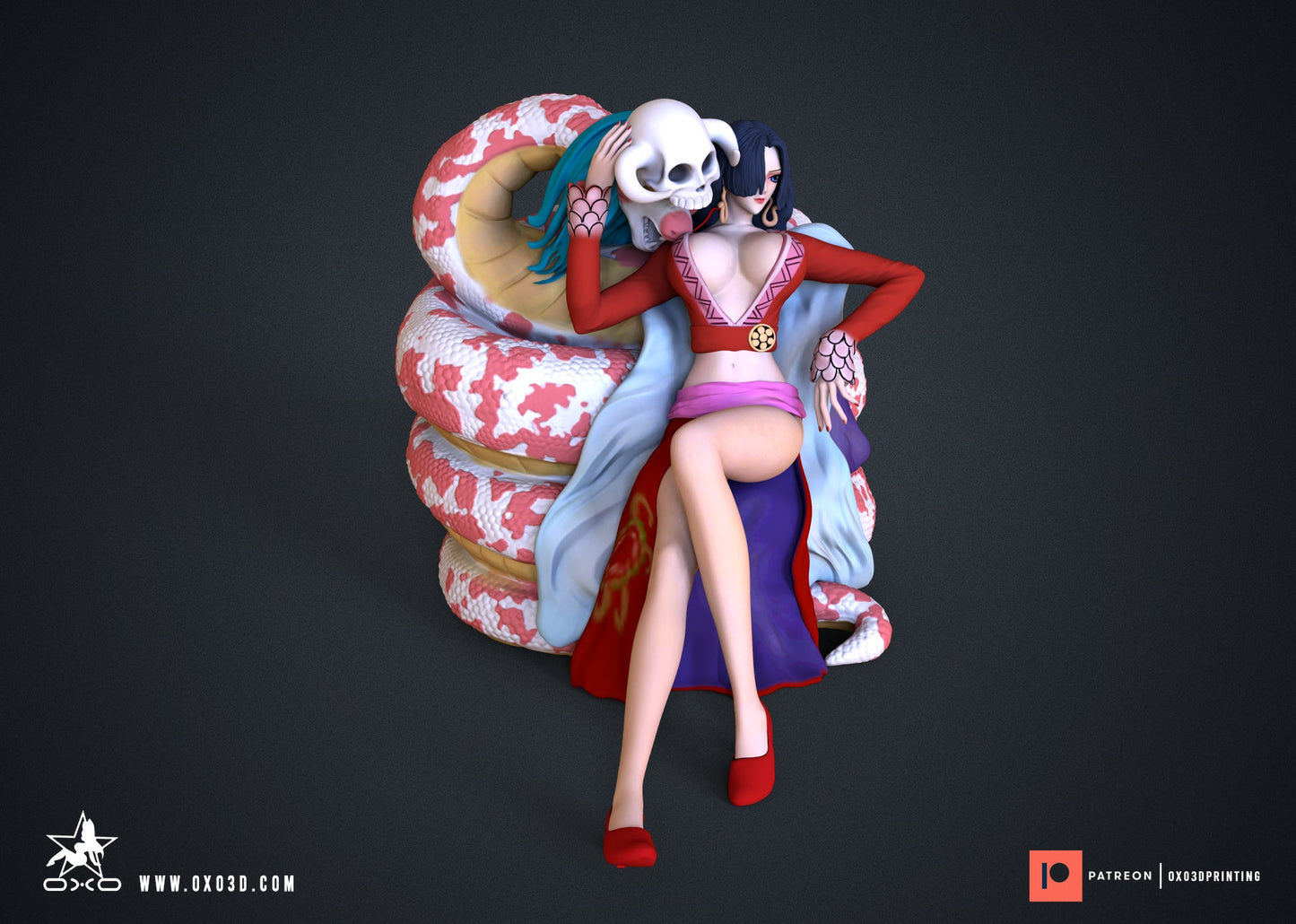 Boa Hancock - OXO3D - Dark Forge Arts