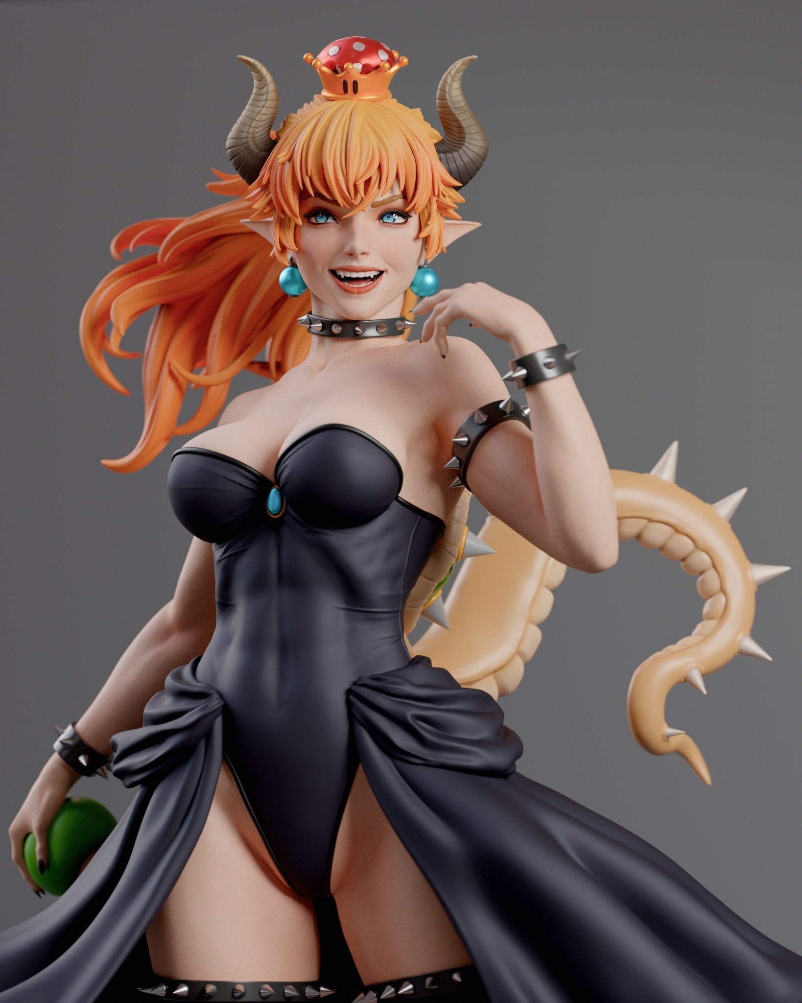 Bowsette - Abe3D - Dark Forge Arts