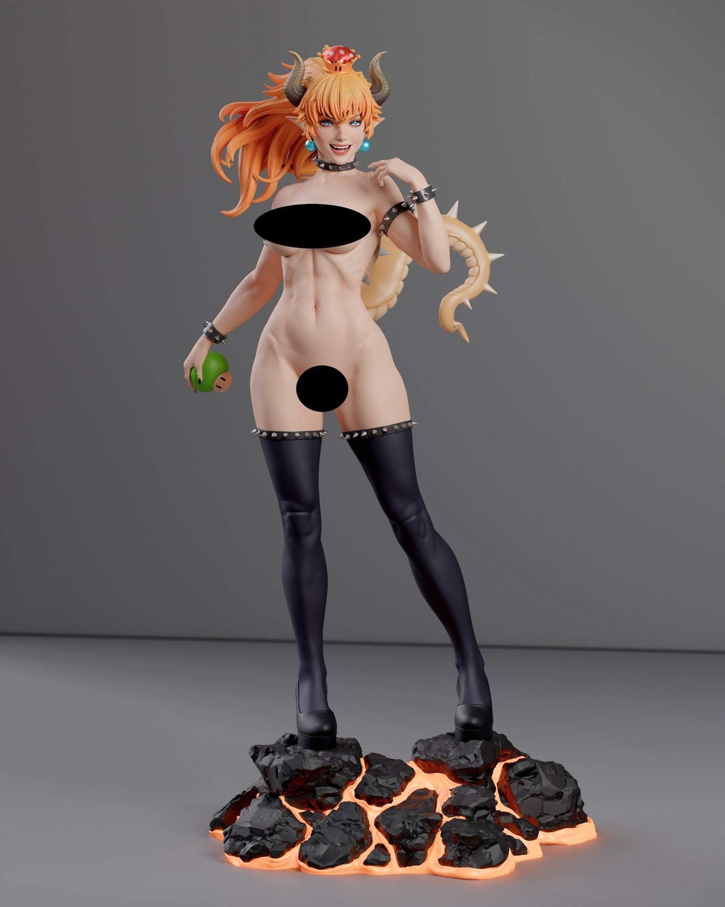Bowsette - Abe3D - Dark Forge Arts