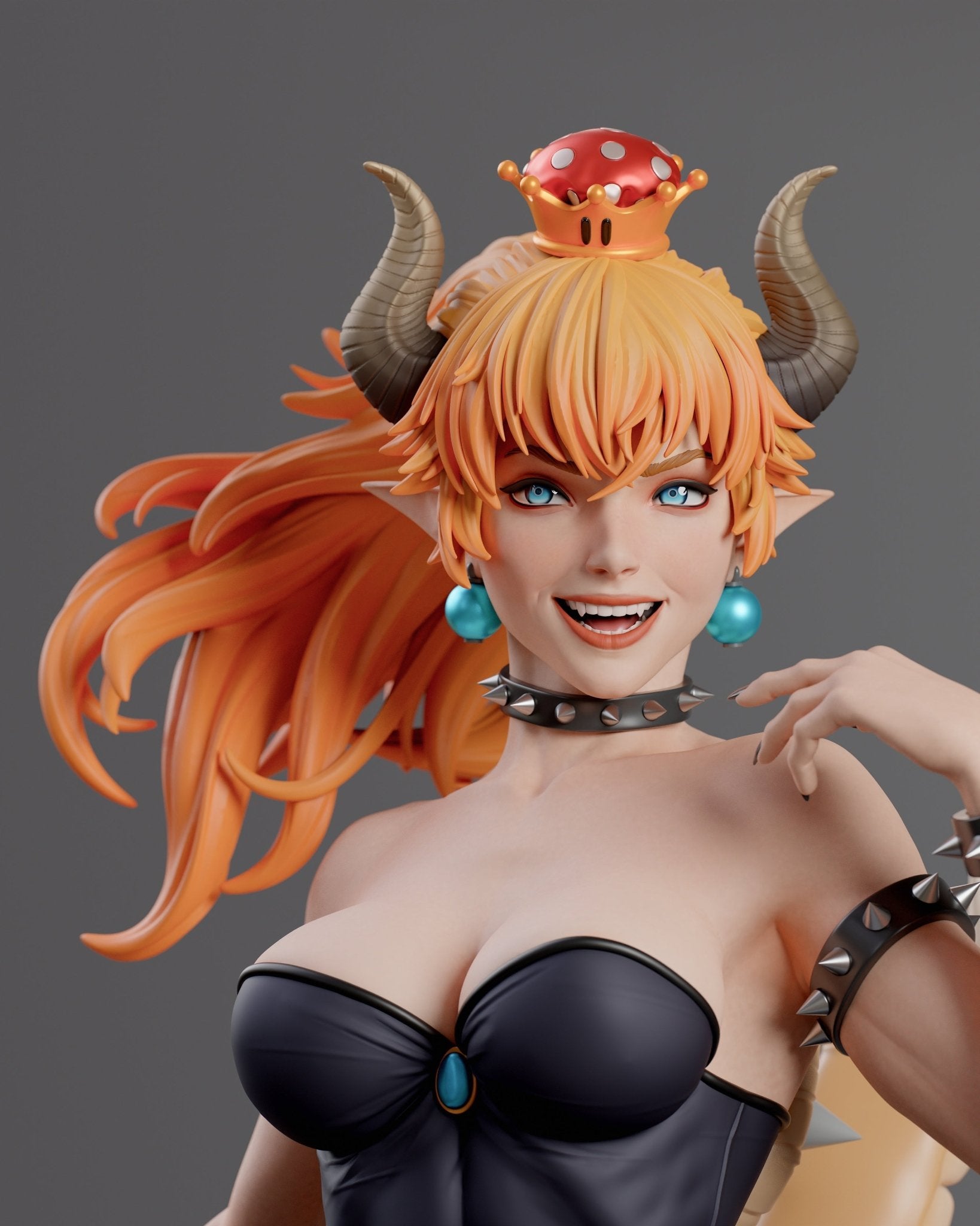 Bowsette - Abe3D - Dark Forge Arts