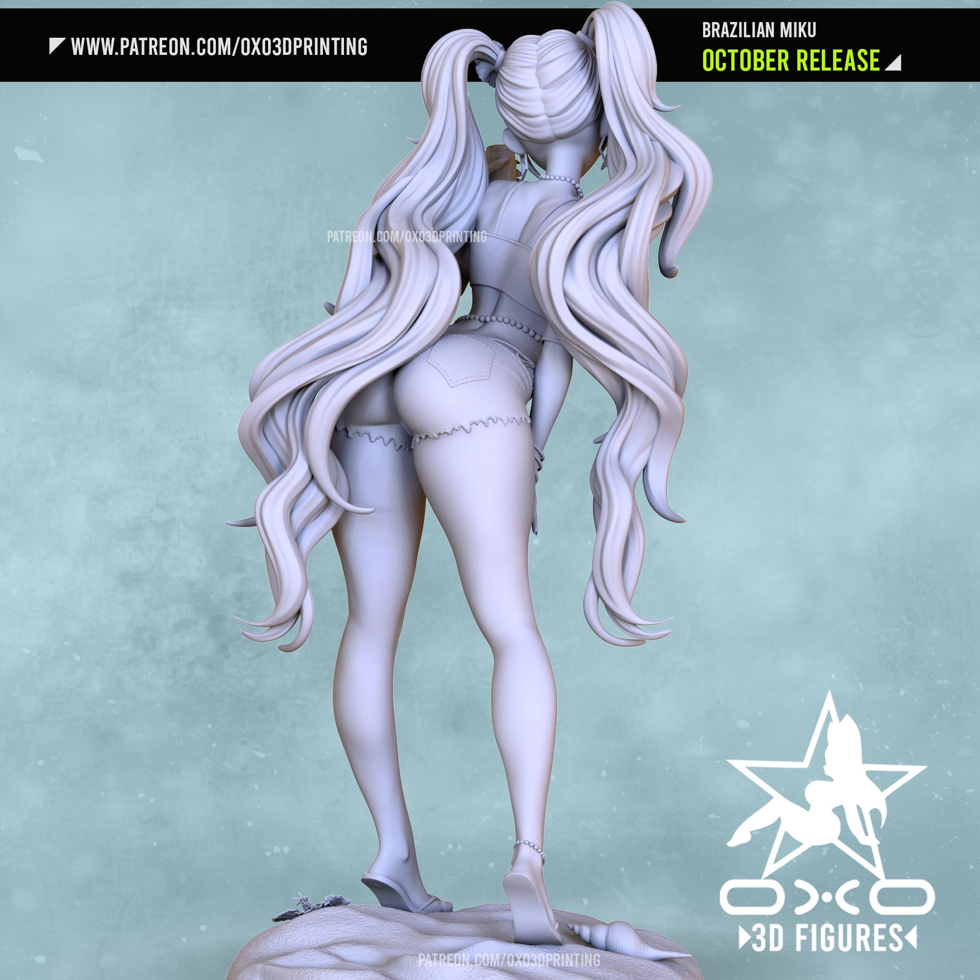 Brazilian Miku - OXO3D - Dark Forge Arts