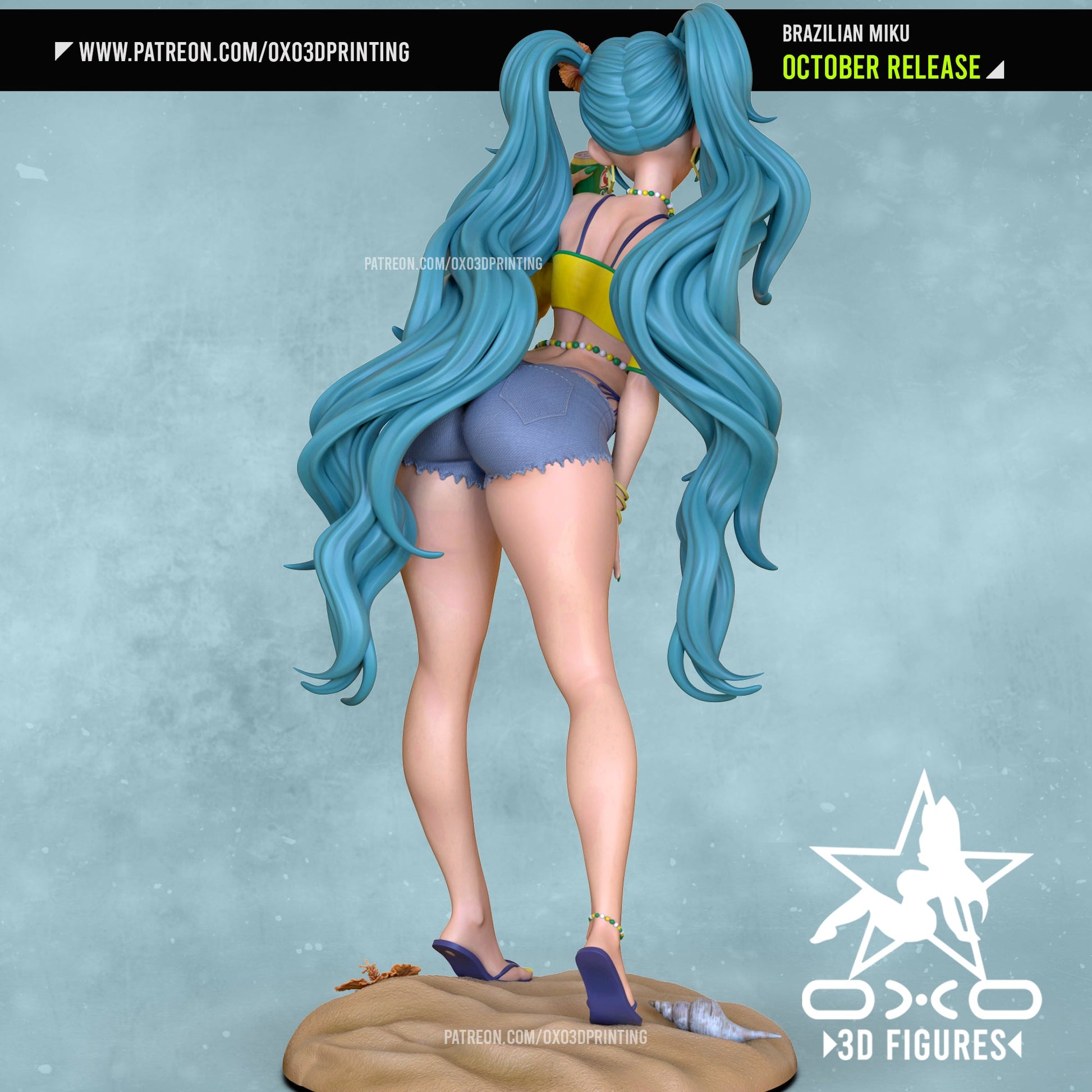 Brazilian Miku - OXO3D - Dark Forge Arts