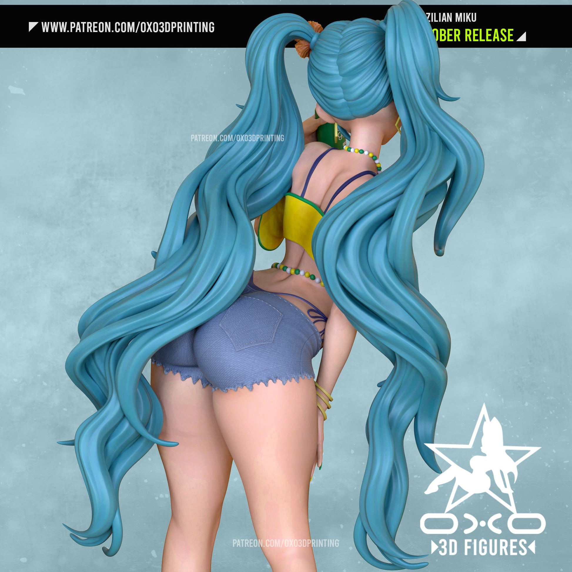 Brazilian Miku - OXO3D - Dark Forge Arts