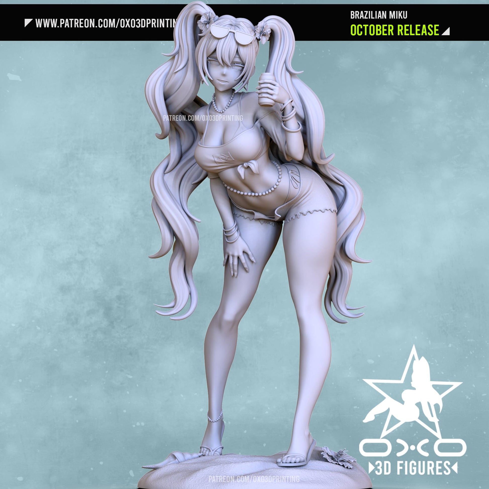 Brazilian Miku - OXO3D - Dark Forge Arts