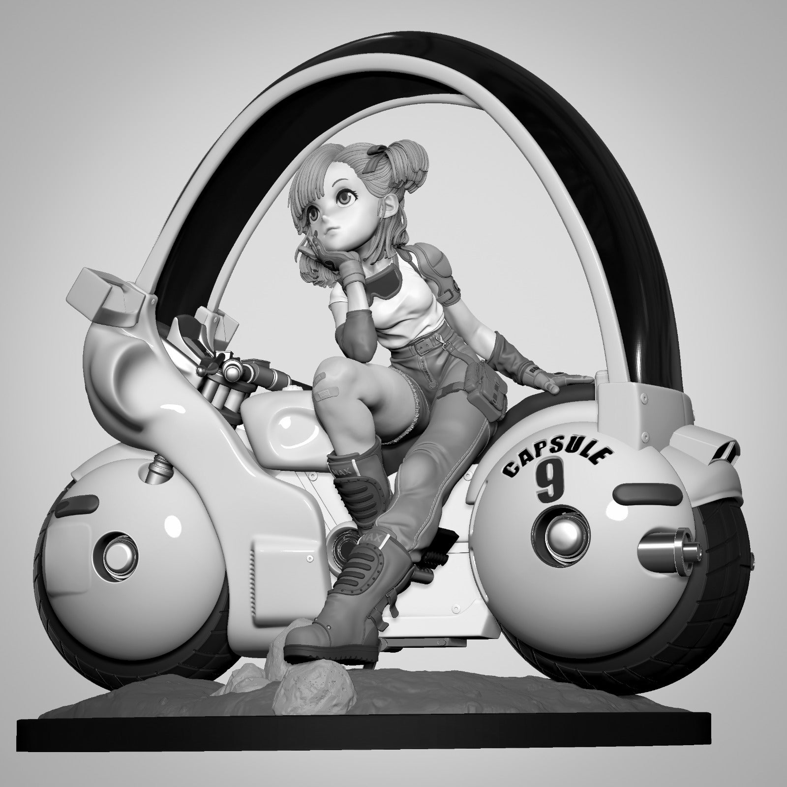 Bulma - CA 3D Studios - Dark Forge Arts