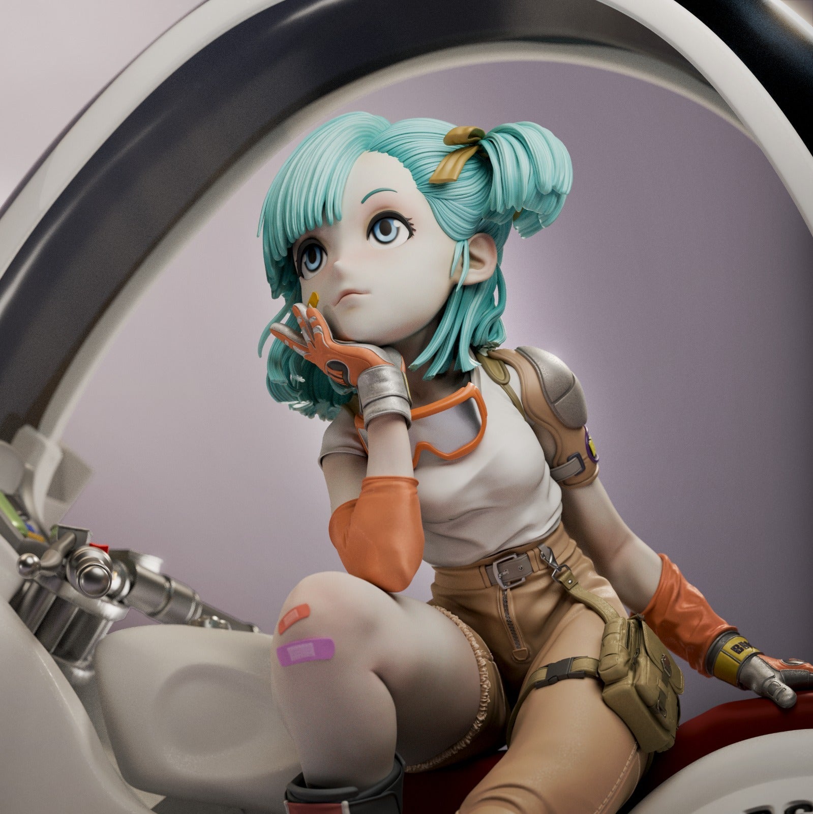 Bulma - CA 3D Studios - Dark Forge Arts
