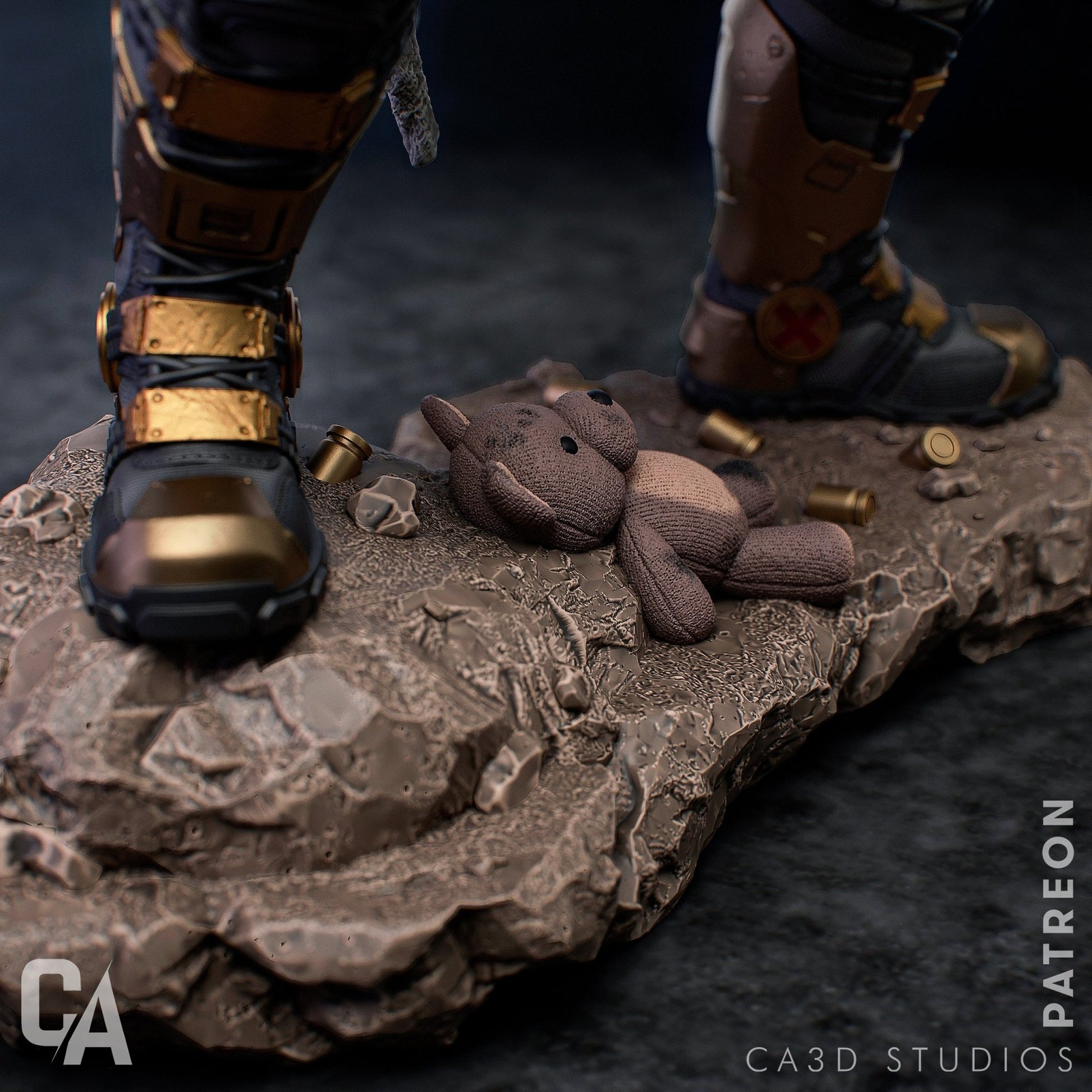 Cable - CA 3D Studios - Dark Forge Arts