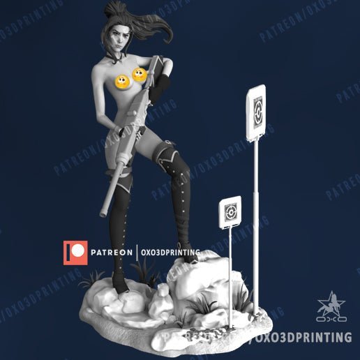 Caitlyn Arcane - OXO3D - Dark Forge Arts