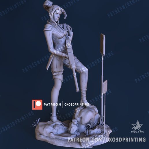 Caitlyn Arcane - OXO3D - Dark Forge Arts