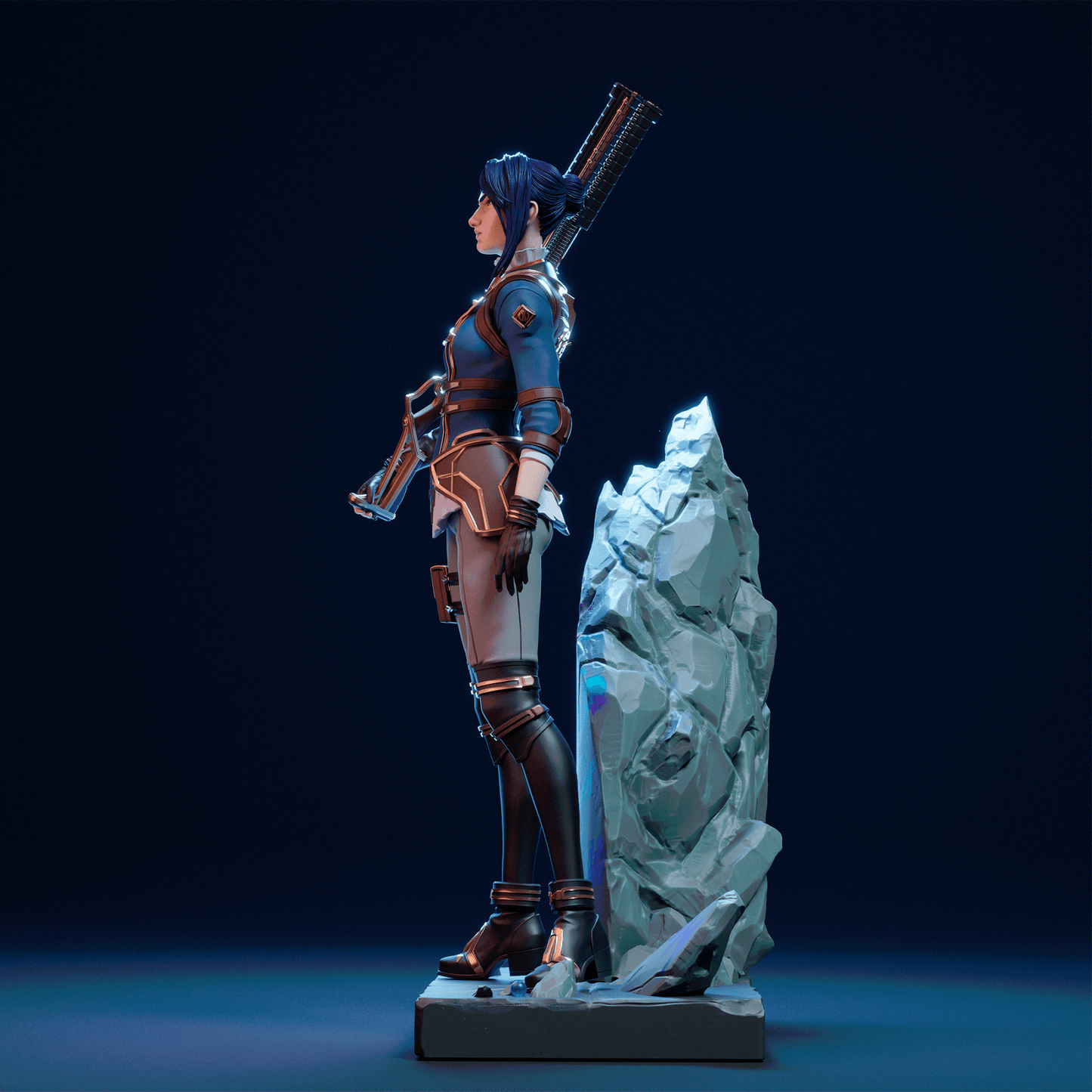 Caitlyn - CA 3D Studios - Dark Forge Arts