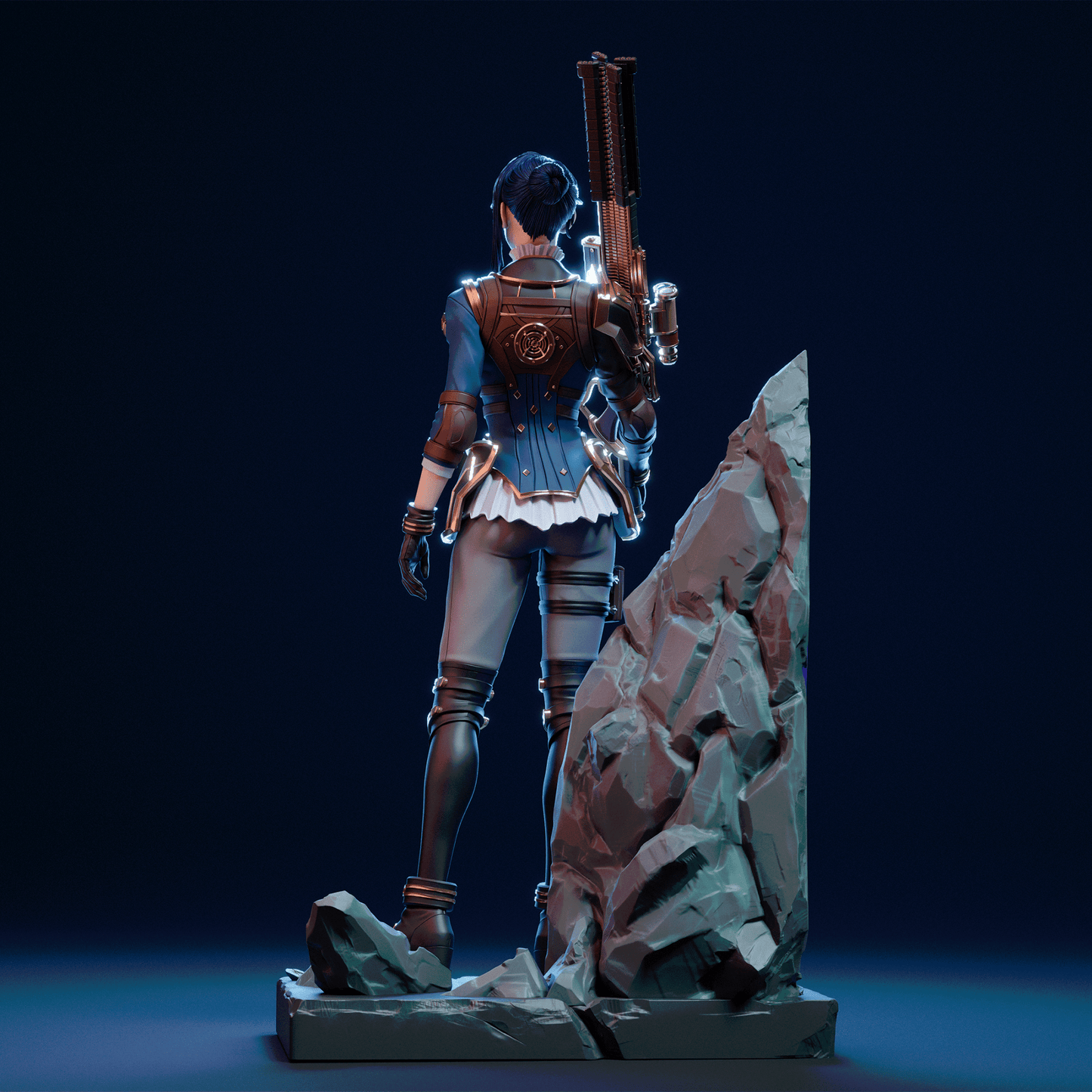 Caitlyn - CA 3D Studios - Dark Forge Arts