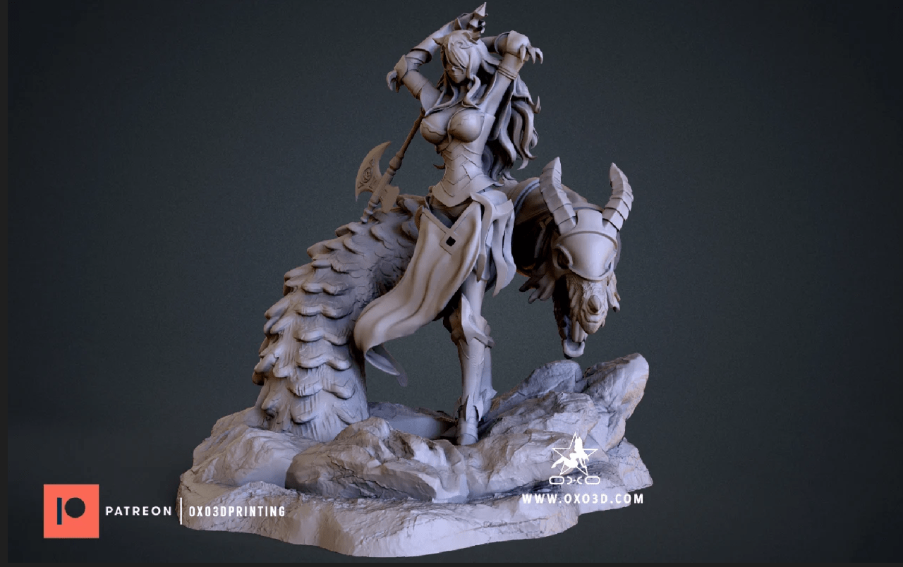 Camilla Dragon - OXO3D - Dark Forge Arts