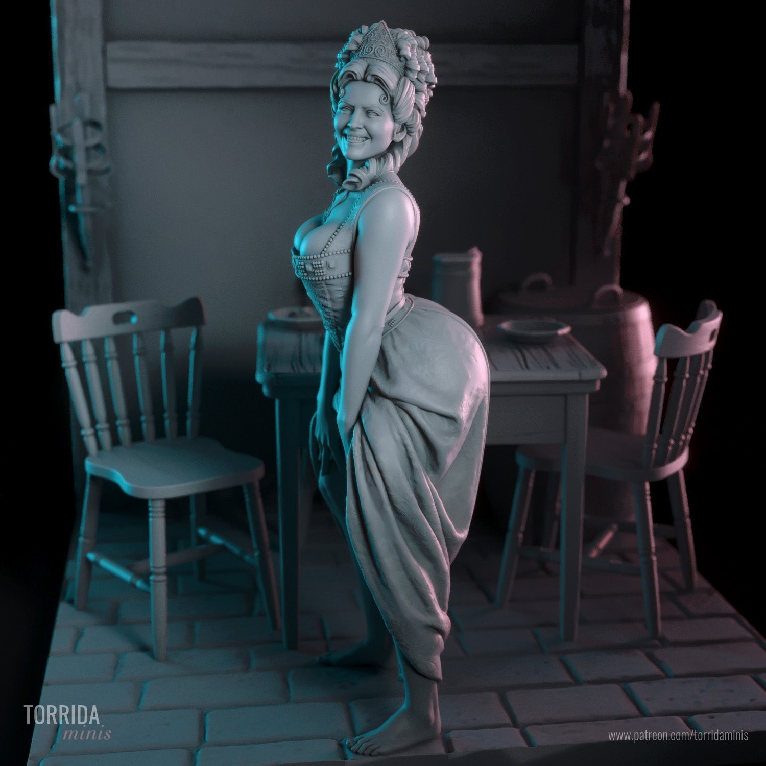 Camilla - Torrida Minis - Dark Forge Arts