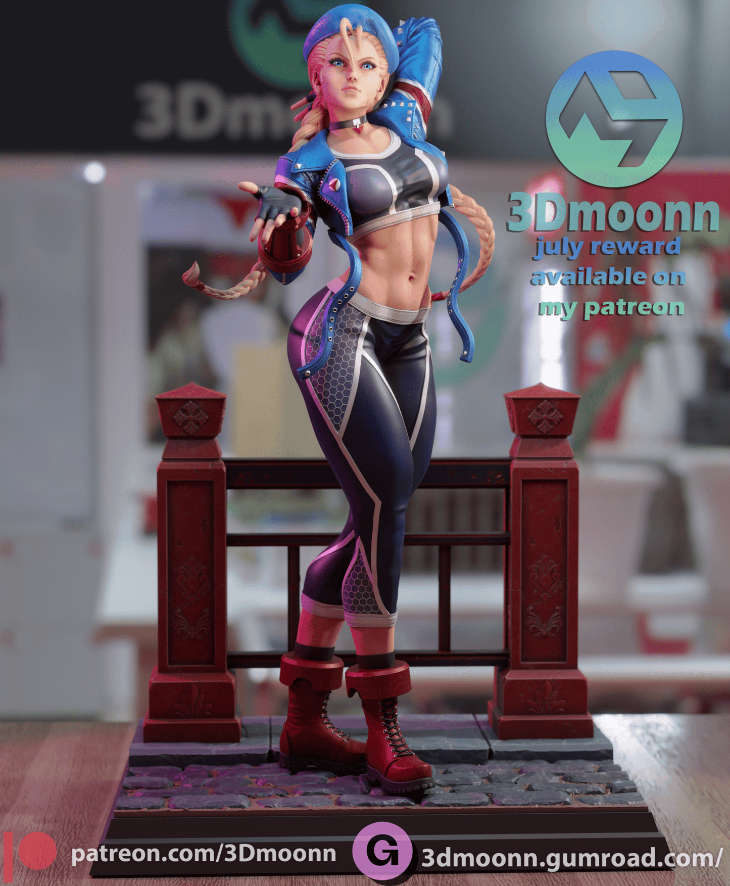 Cammy - 3DMoonn - Dark Forge Arts