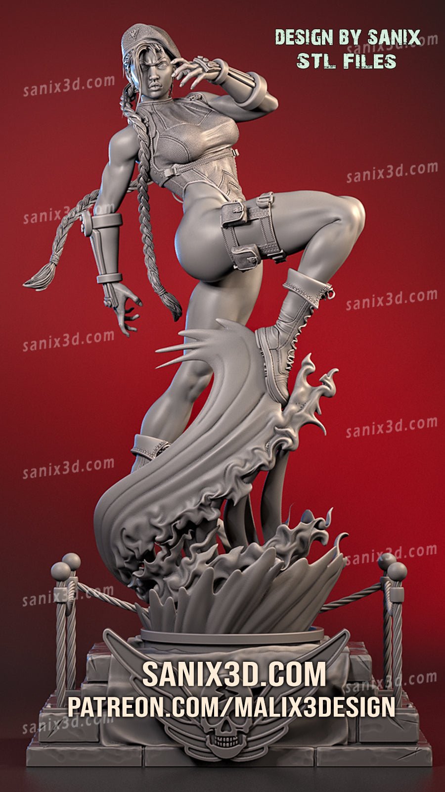 Cammy - Sanix3D - Dark Forge Arts