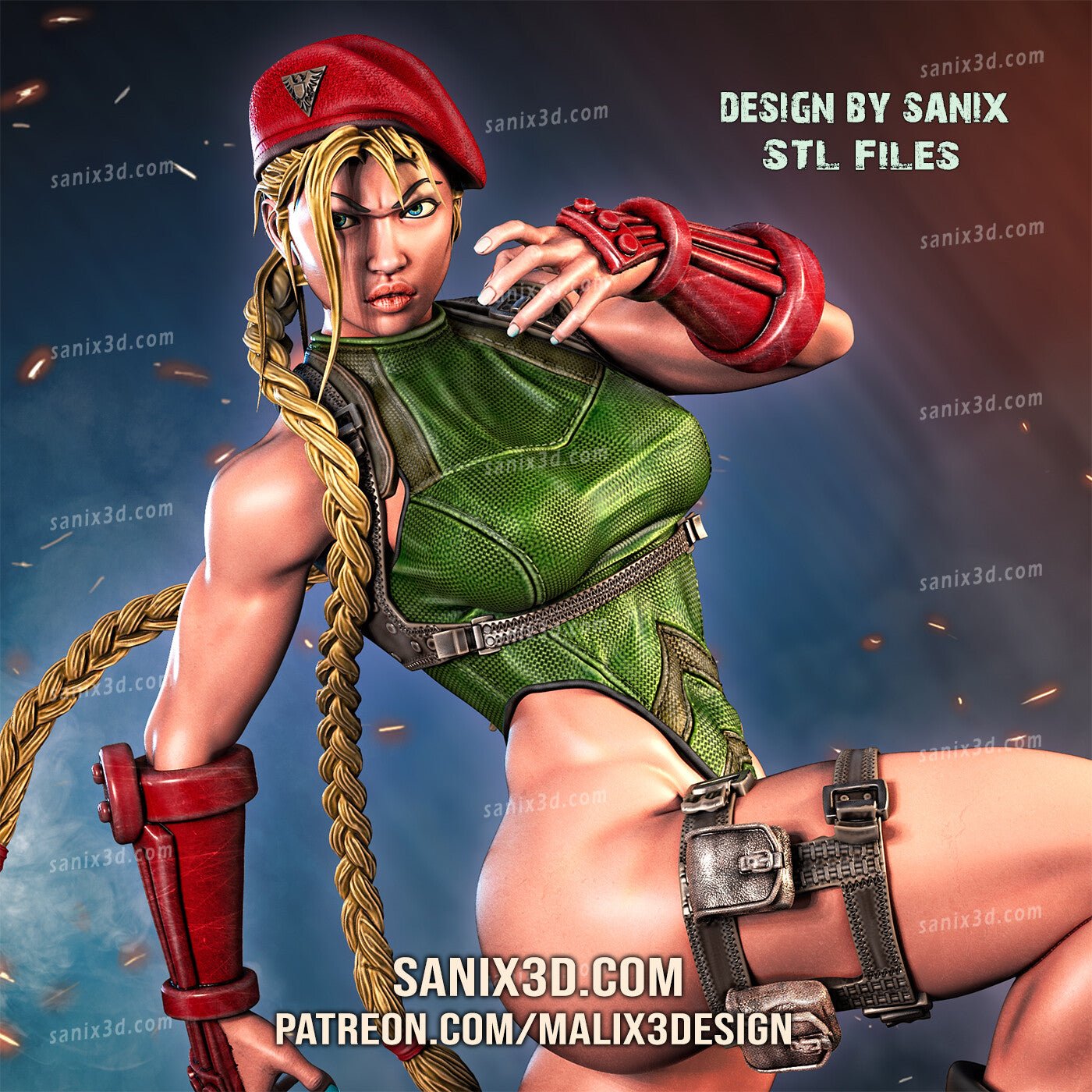 Cammy - Sanix3D - Dark Forge Arts
