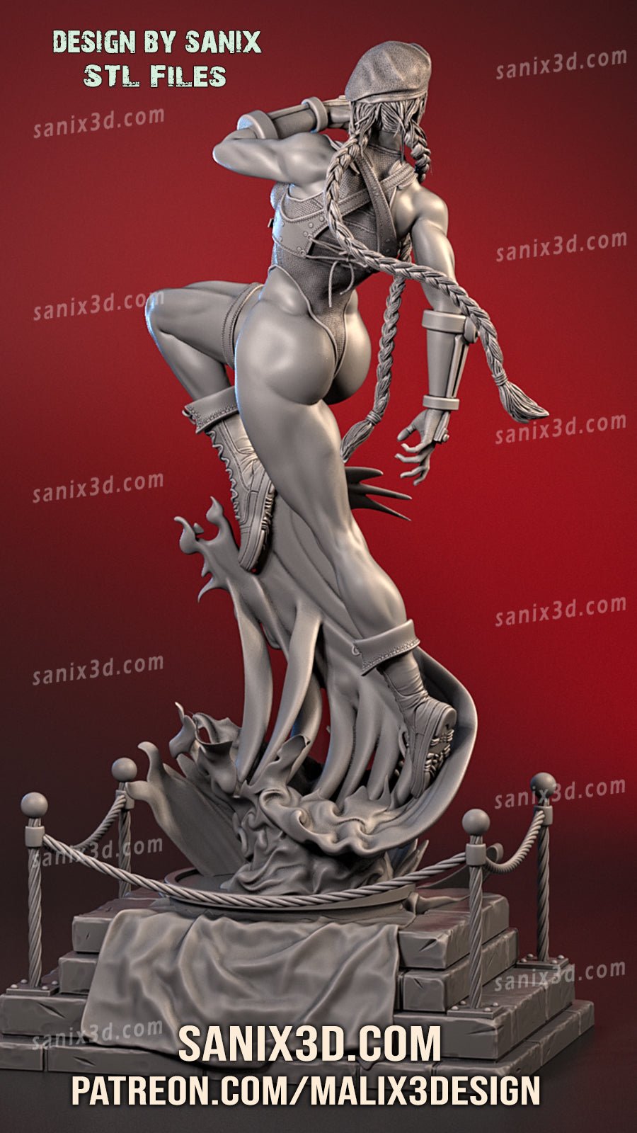 Cammy - Sanix3D - Dark Forge Arts