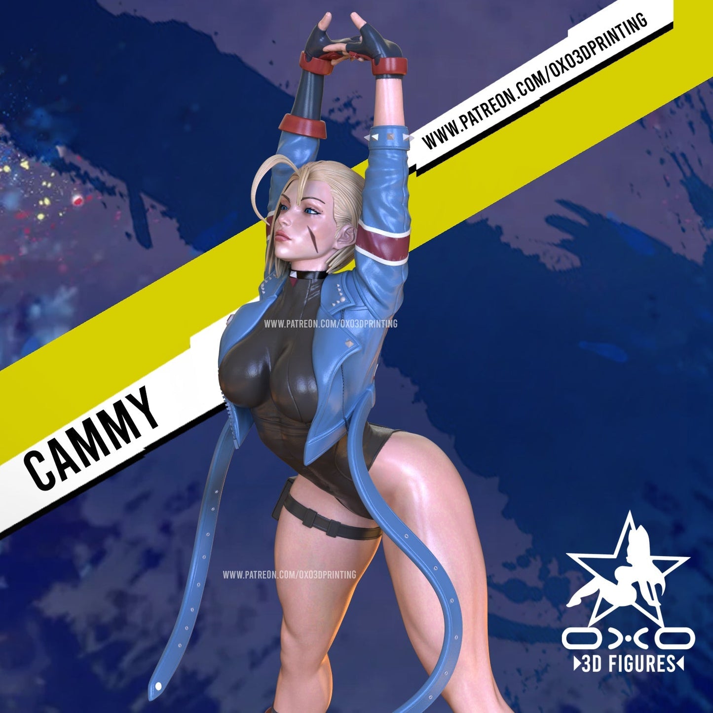 Cammy Stretch - OXO3D - Dark Forge Arts