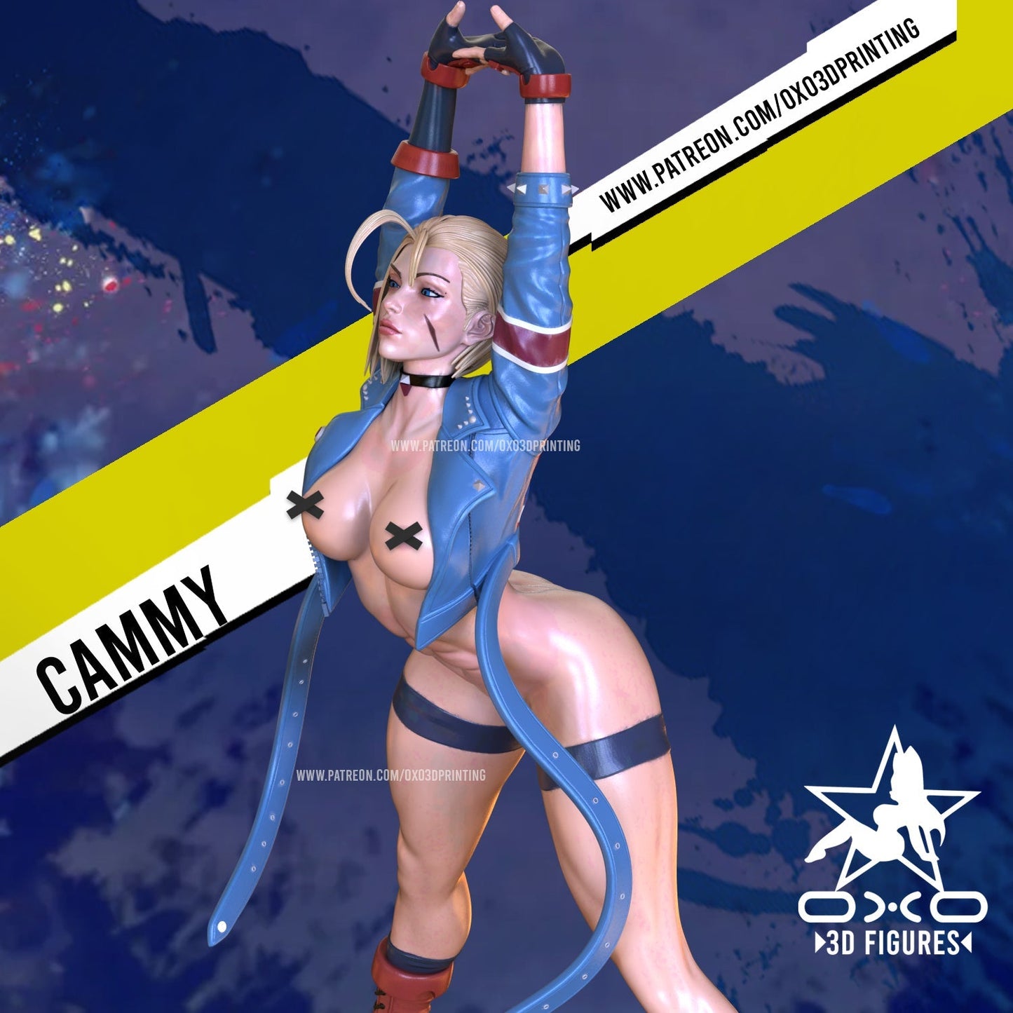 Cammy Stretch - OXO3D - Dark Forge Arts